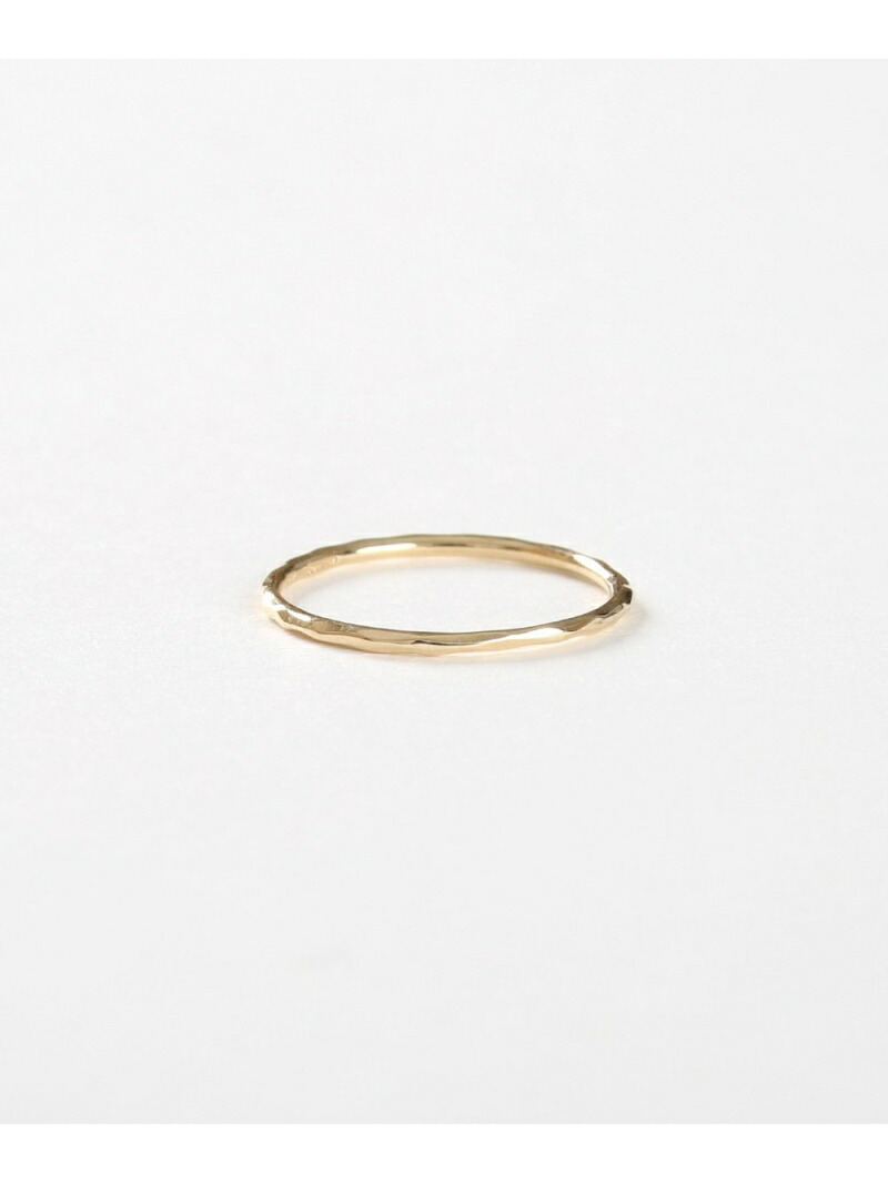 Jouete｜K10YG レイヤー クラフト リング | Rakuten Fashion(楽天