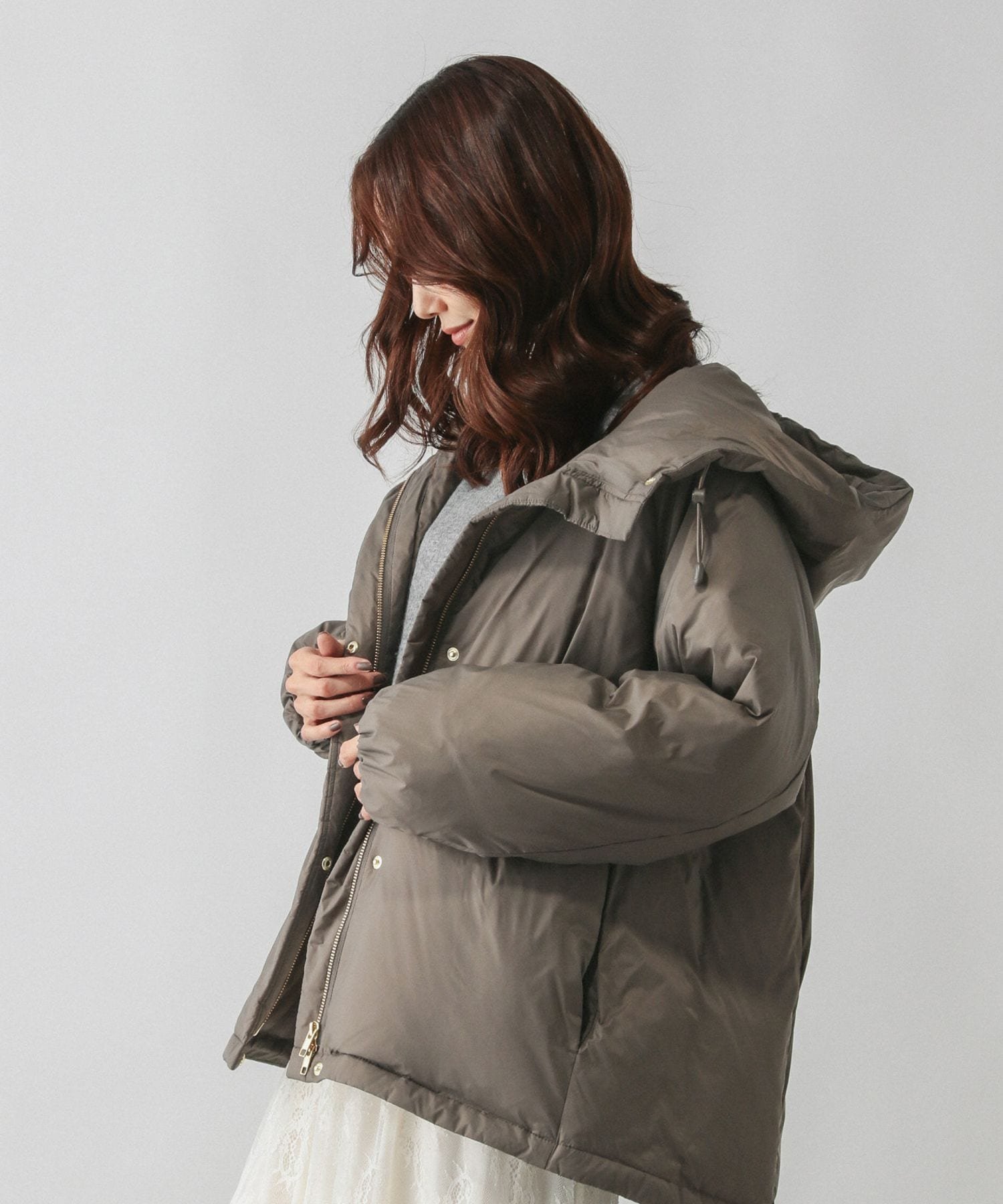 GLOBAL WORK｜エアリュクスダウンフードブルゾン/495695 | Rakuten