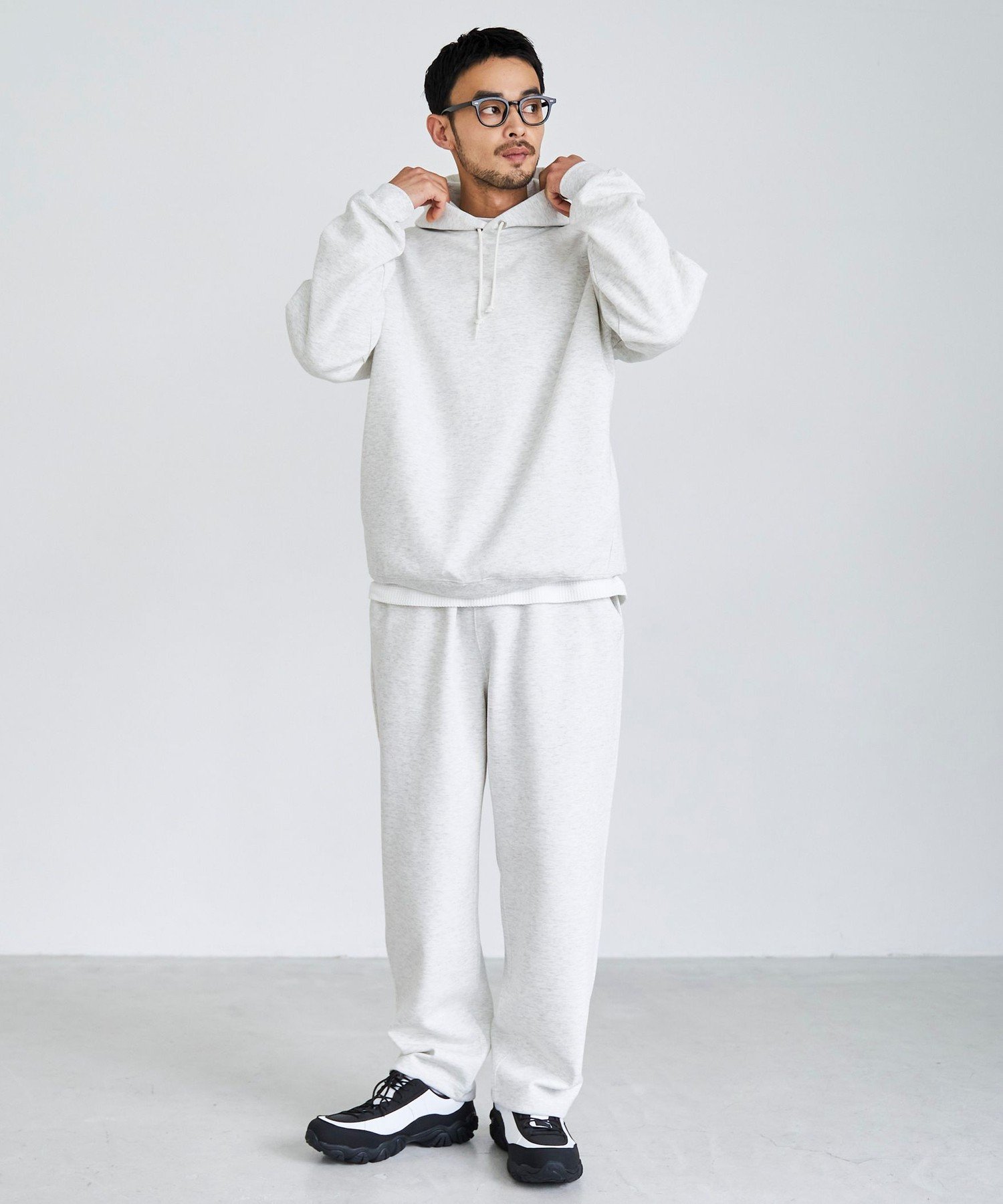 coen｜クリーンプラススウェットパンツ【防汚(食品汚れ),UVカット