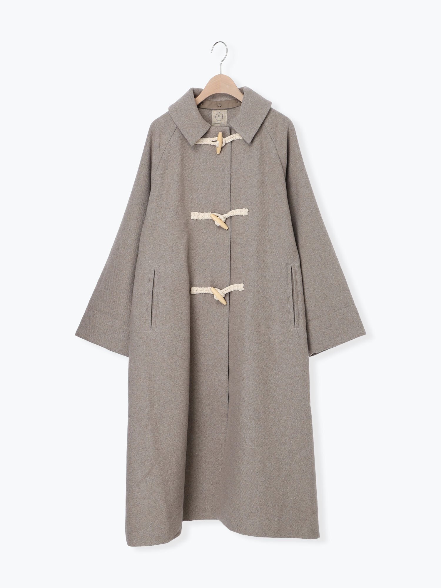 Samansa Mos2｜[タスマニアウール]2WAY襟ロングコート | Rakuten