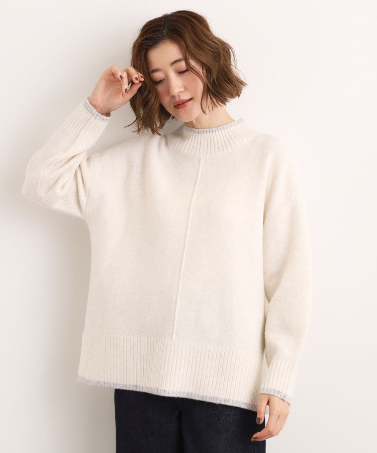 grove｜【洗える】ふんわりウール混オーバーサイズニット | Rakuten