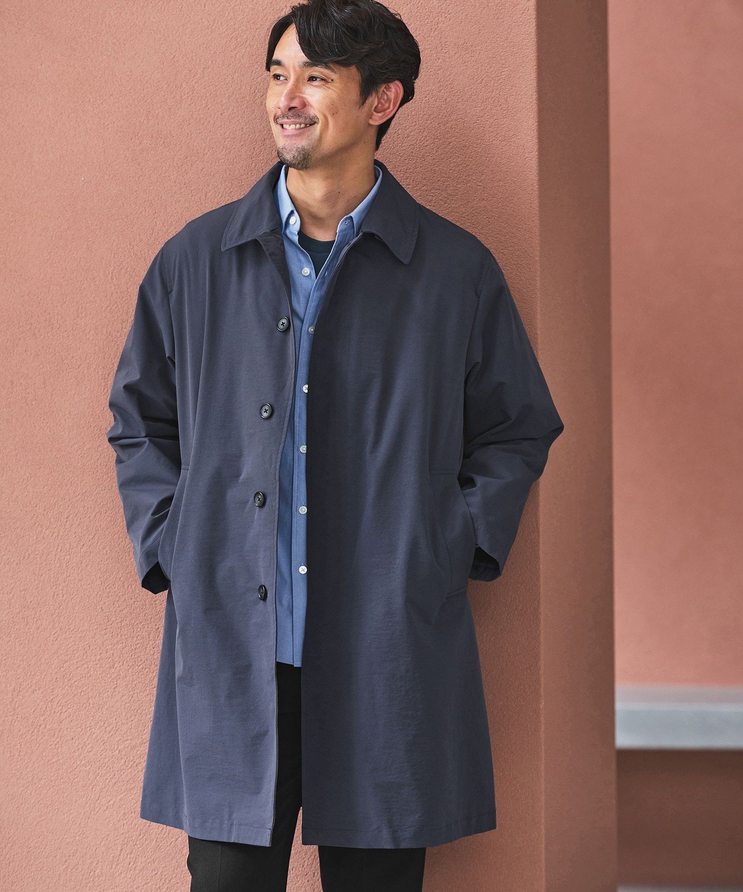 ユナイテッドアローズ(UNITED ARROWS) メンズステンカラーコート