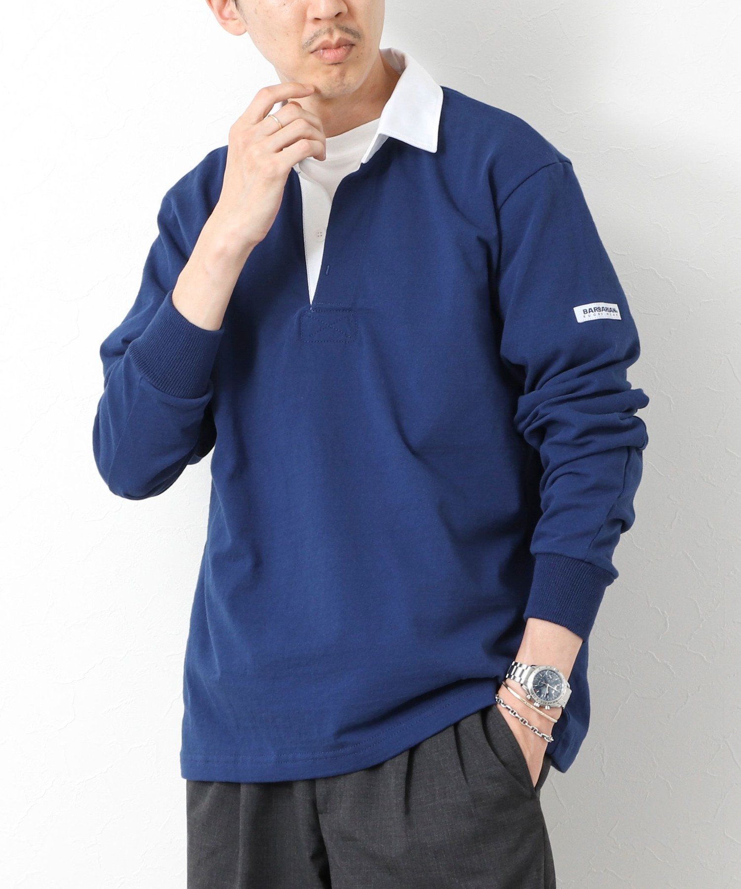 NOLLEY'S｜【BARBARIAN/バーバリアン】別注8ozラガーシャツ 25AW