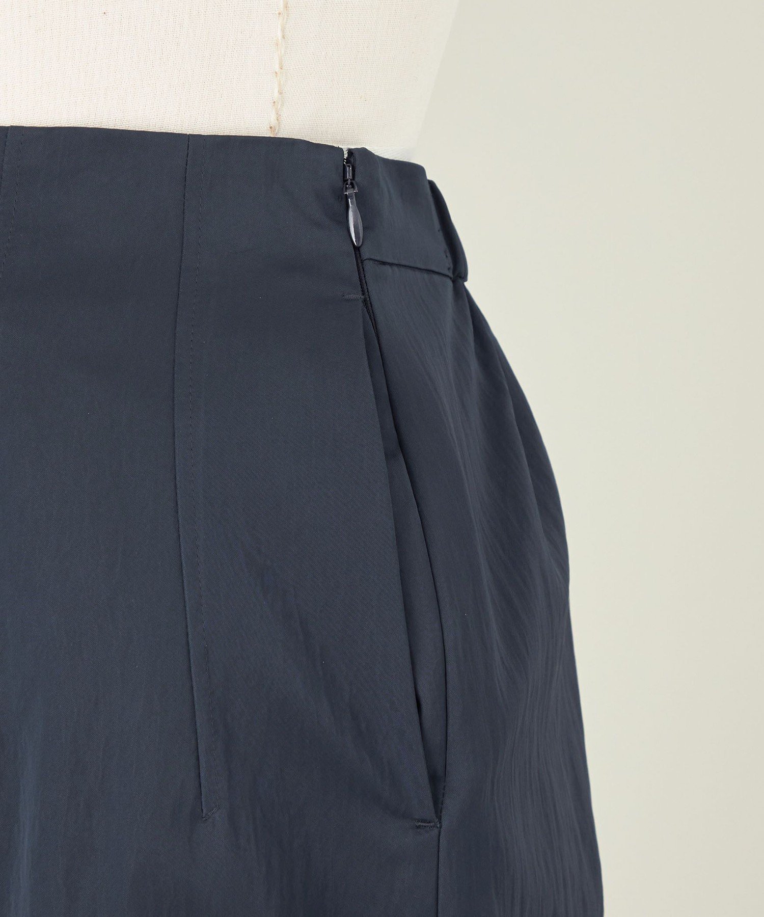 conte♡ conte＞ツイル イージー ワイドパンツ