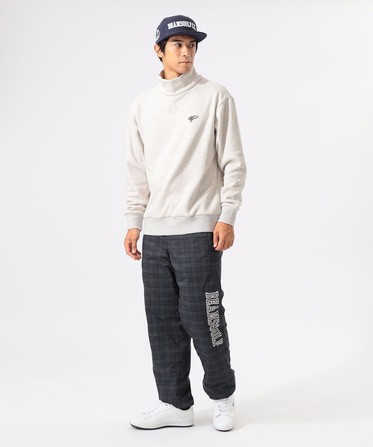 BEAMS GOLF｜ORANGE LABEL / 裏起毛 ストレッチ ハイネックスウェット