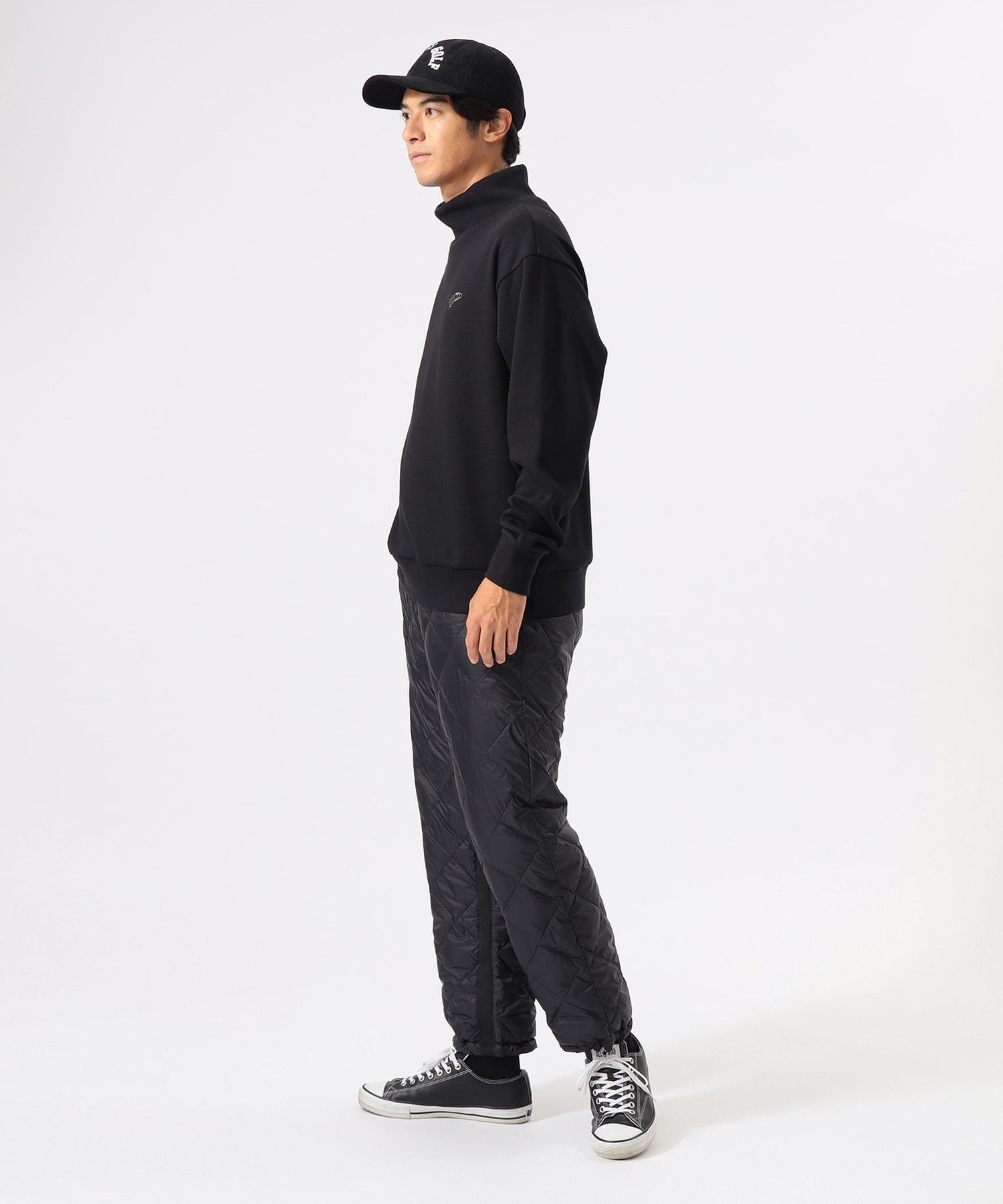 BEAMS GOLF｜ORANGE LABEL / 裏起毛 ストレッチ ハイネックスウェット