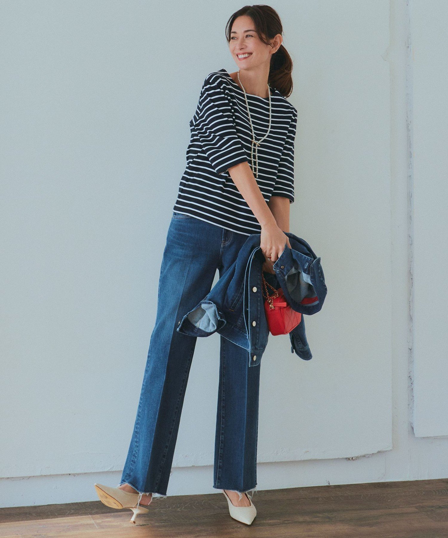 23区｜【RED CARD TOKYO×23区】デニム フレアパンツ | Rakuten Fashion