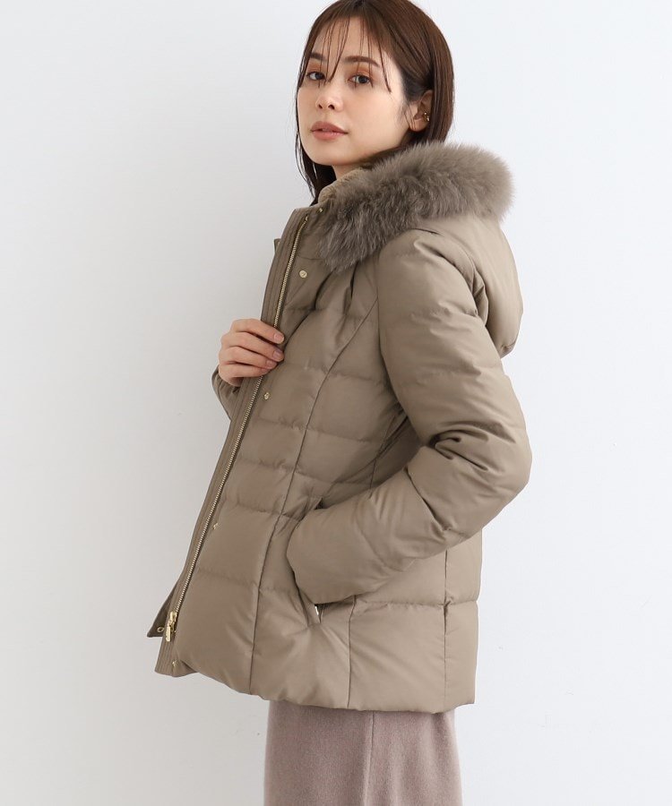 INDIVI｜【リニューアル!/マルチWAY/フォックスファー/ショート丈