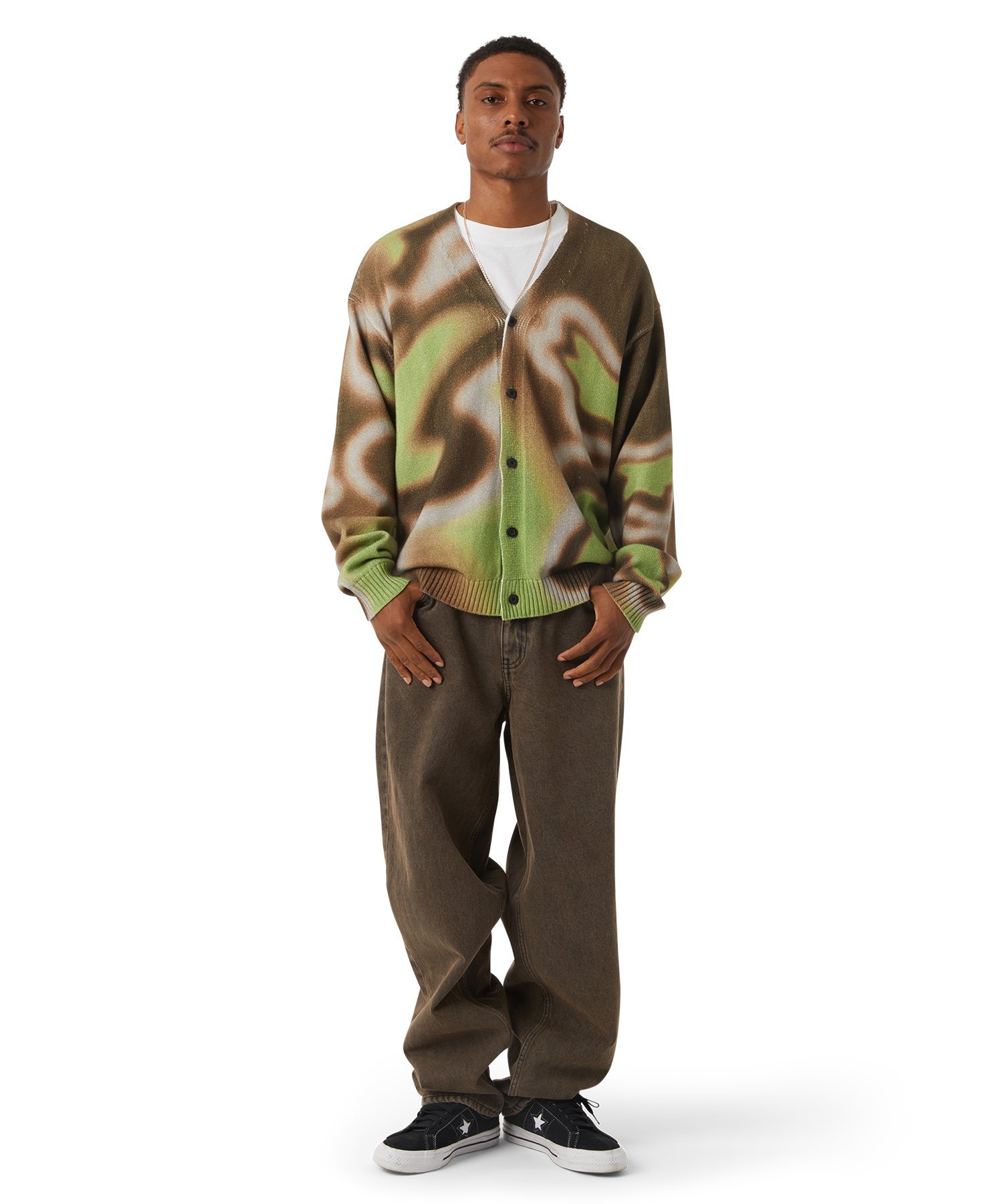 HUF｜SPACE DUST CARDIGAN / HUF ハフ カーディガン | Rakuten Fashion