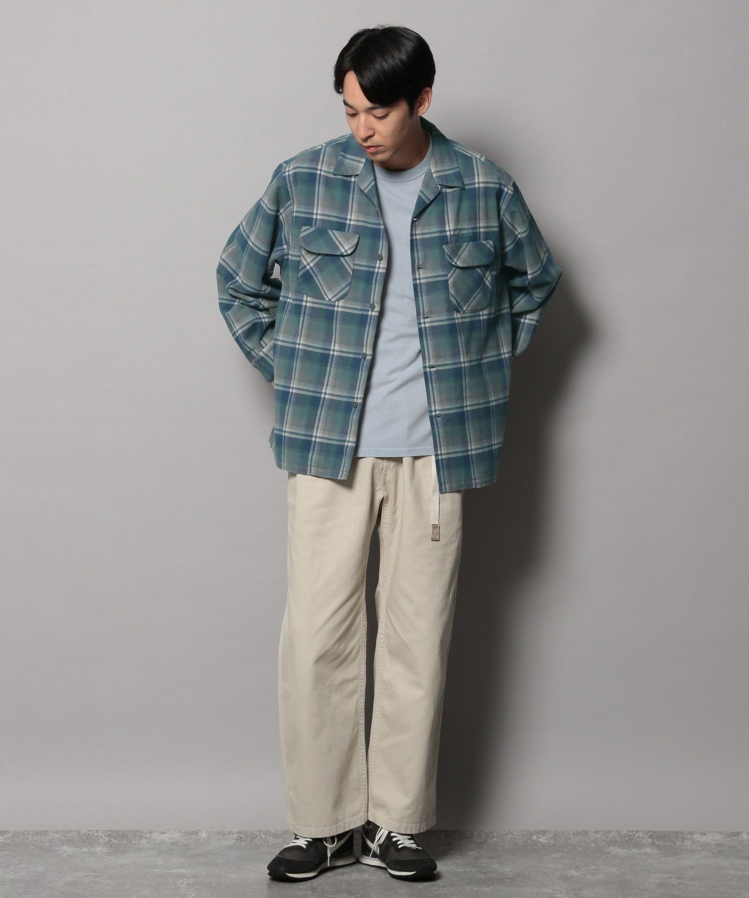 BAYFLOW｜【PENDLETON(ペンドルトン)】別注オープンカラーチェック