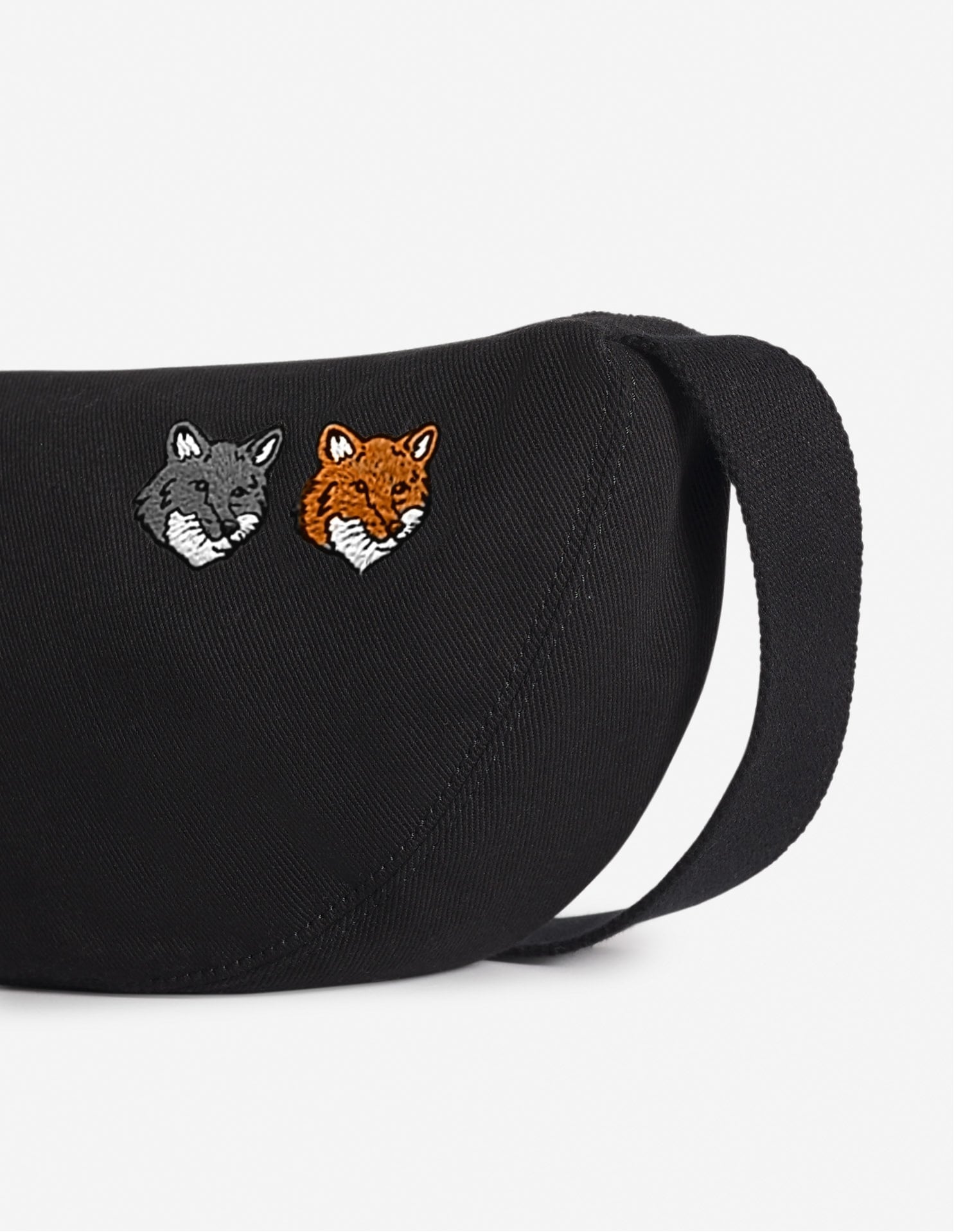 MAISON KITSUNE｜DOUBLE FOX HEAD BUMBAG | Rakuten Fashion(楽天
