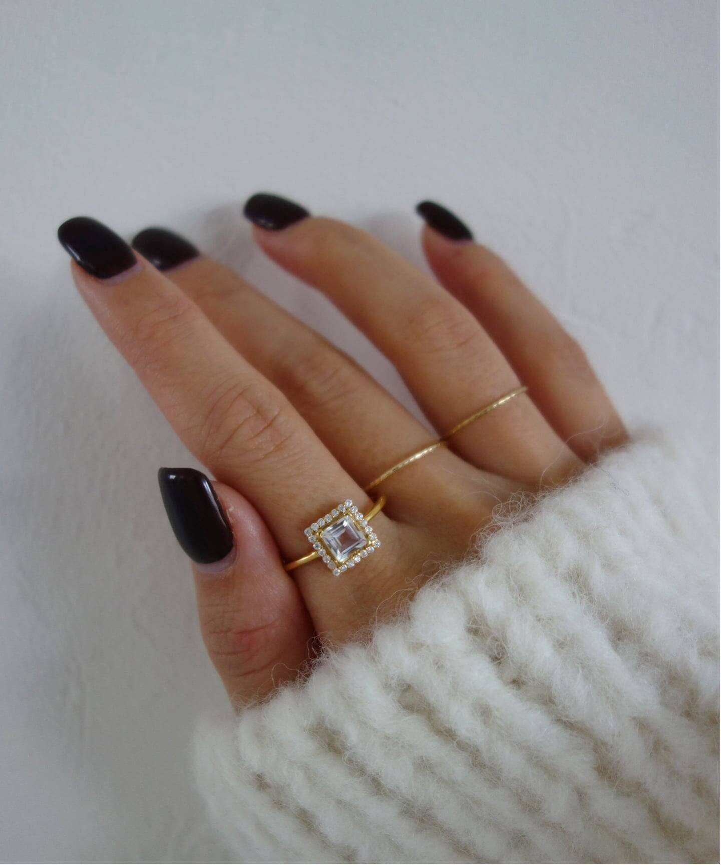 SLOBE IENA｜《WEB限定/追加》ODUL SLOBE別注 スクエアカットリング