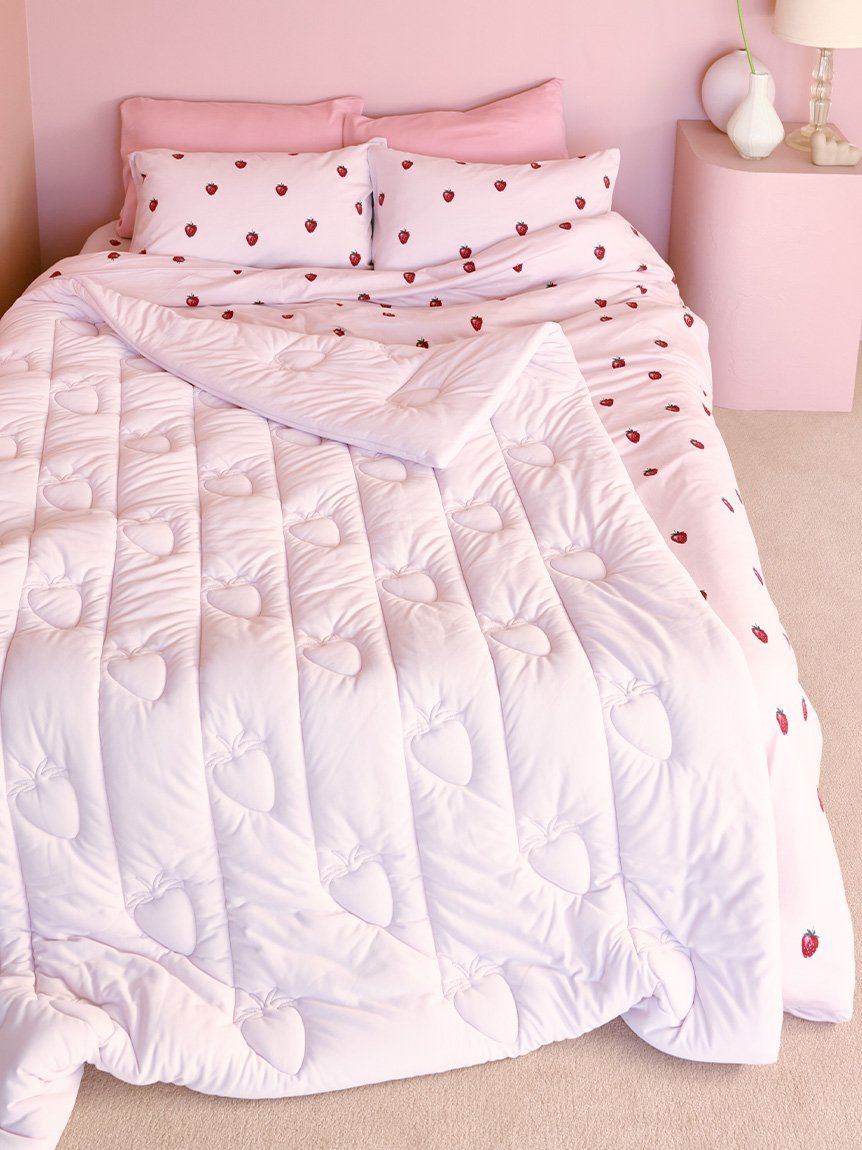 gelato pique｜【Sleep】ストロベリー柄 キルトケット | Rakuten