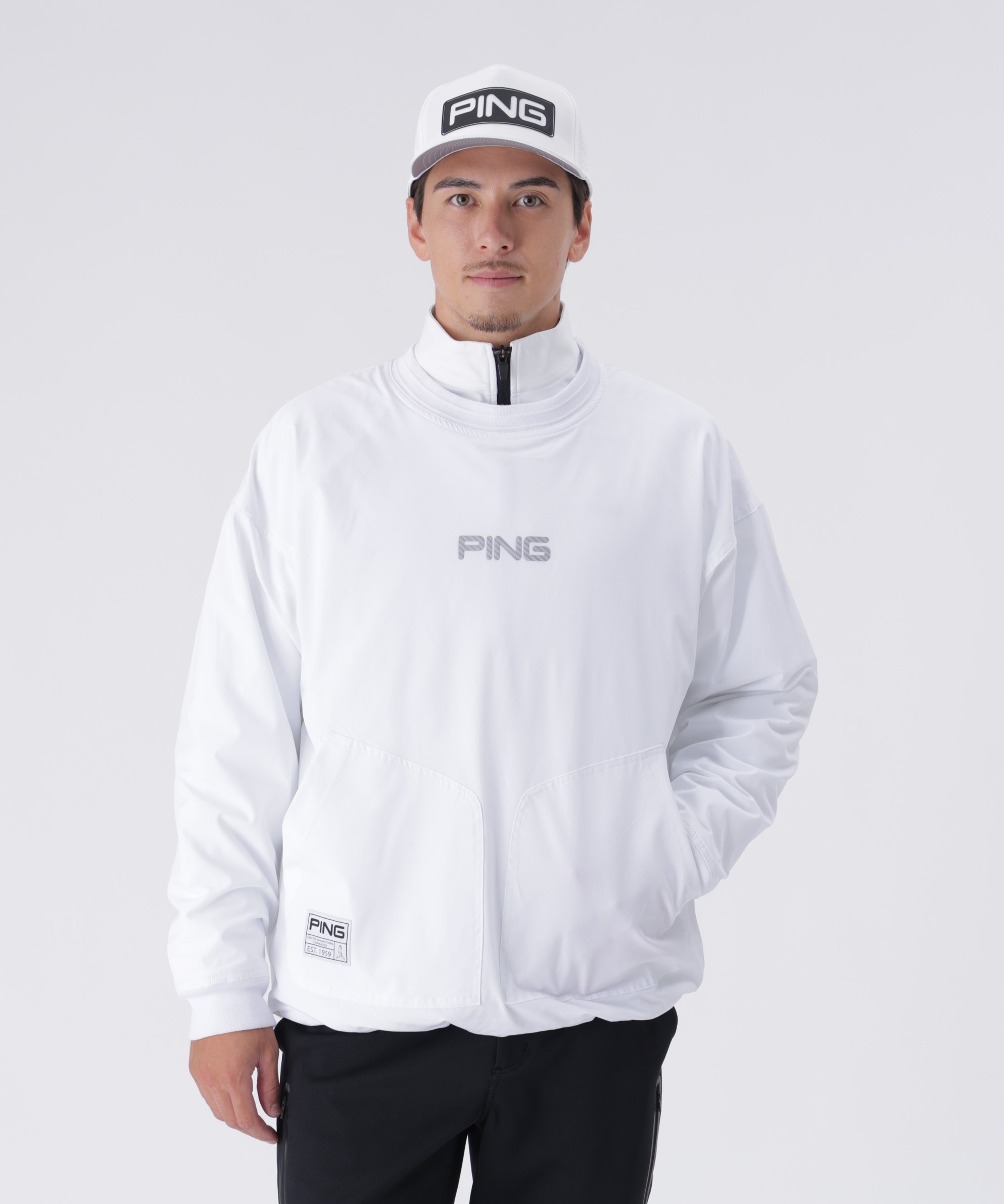 PING APPAREL｜全方向ストレッチ/ダブルフェイス ツインレイヤード