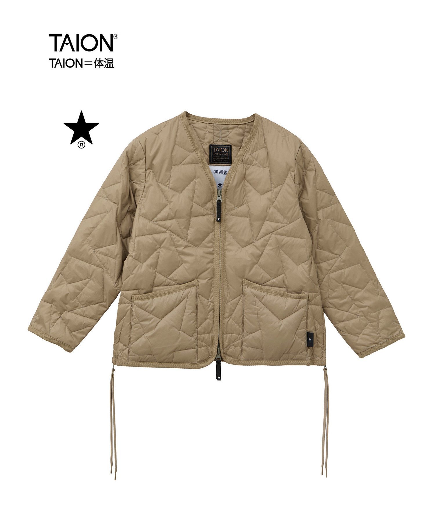 CONVERSE TOKYO｜【TAION】MILITARY STAR☆ QUILTING JACKET(KIDS