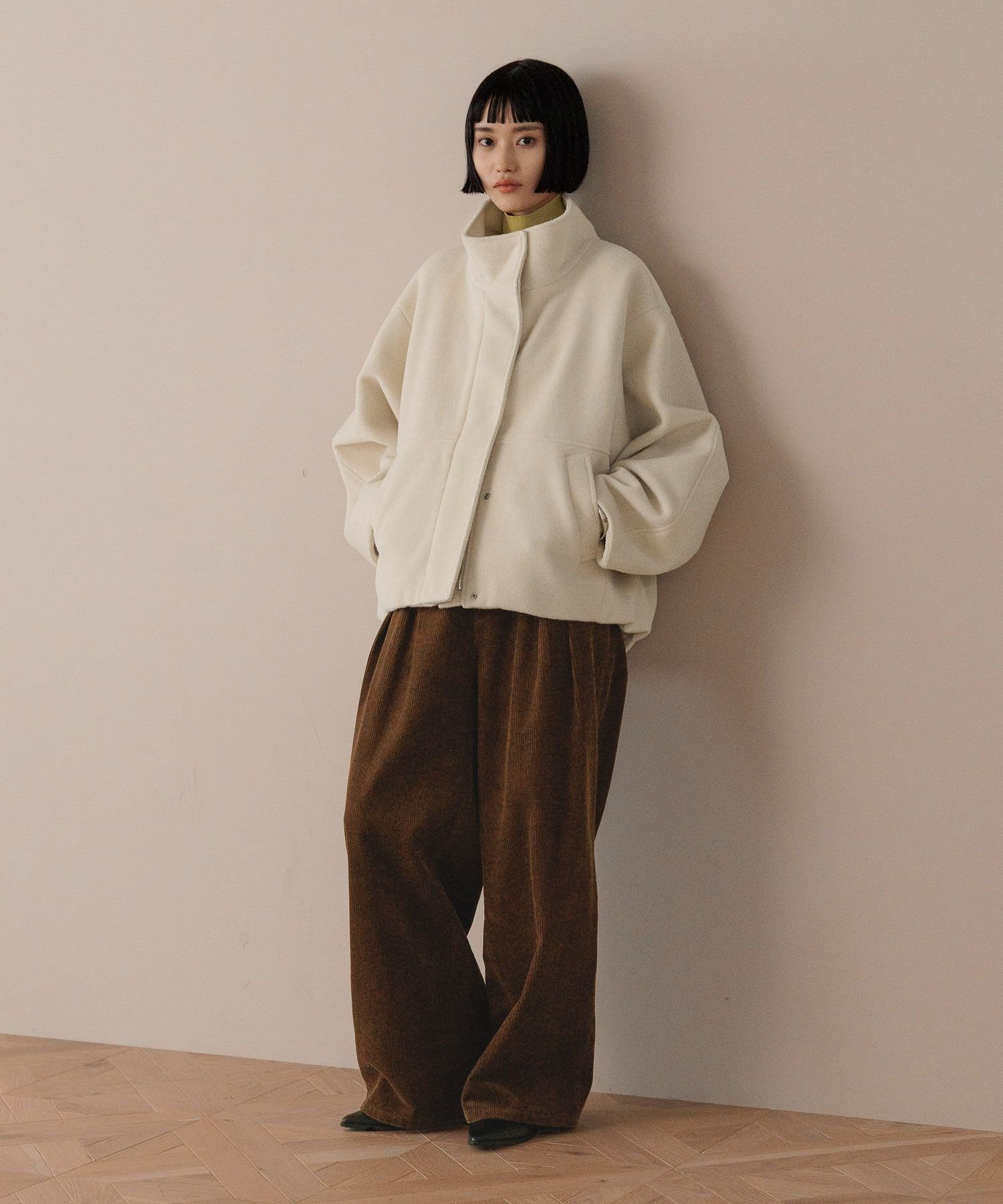 LOWRYS FARM｜ウーリーテックスタンドブルゾン | Rakuten Fashion(楽天