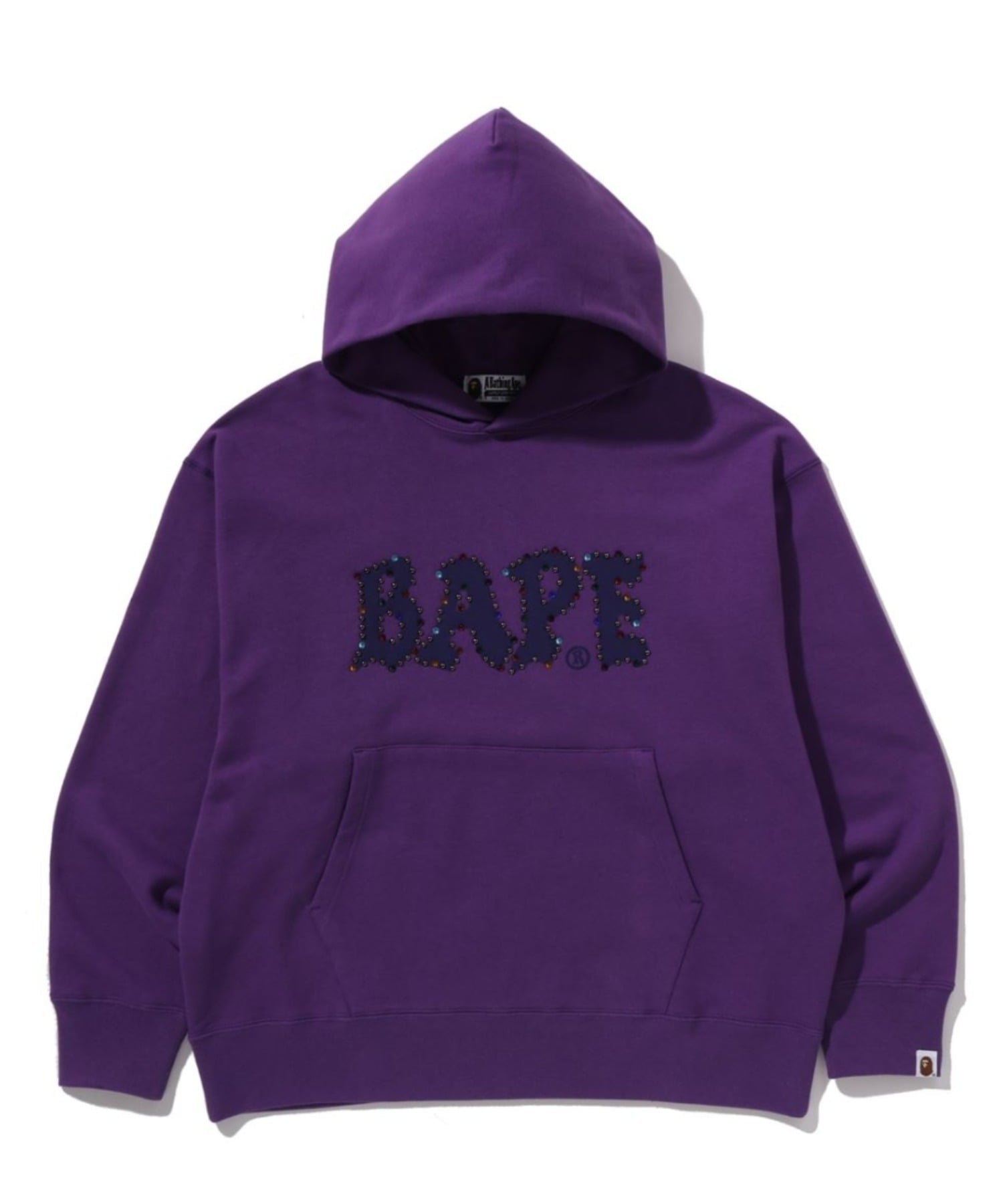 A BATHING APE｜COLOR STONE BAPE RELAXED FIT PULLOVER HOODIE