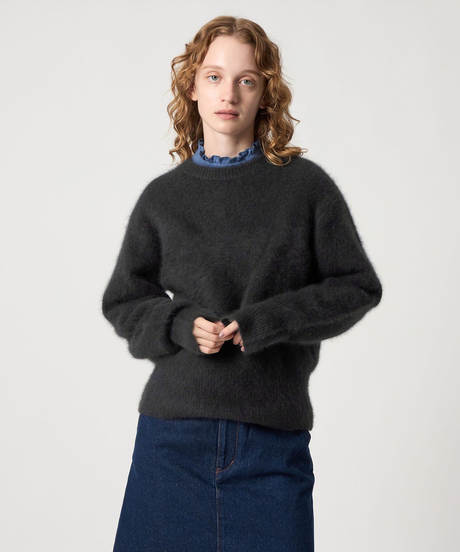 steven alan オーストラリアンウール ミックス ニット BEAUTY&YOUTH UNITED ARROWS｜<Steven Alan>オーストラリアンウール