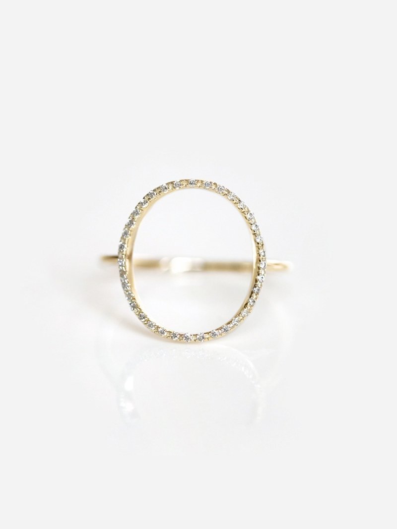 cui-cui キュイキュイ ダイヤモンドハグリング K10YG cui-cui / キュイキュイ / ジュエリー＆アクセサリー / ダイヤモンド