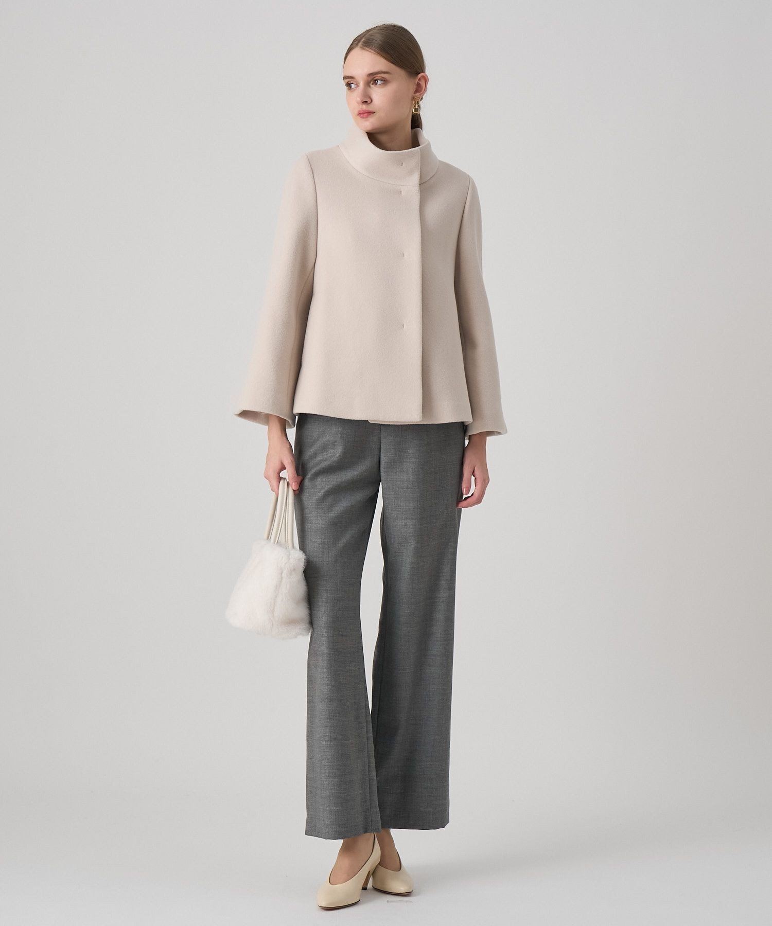 ANAYI｜ウールビーバーショートコート | Rakuten Fashion(楽天