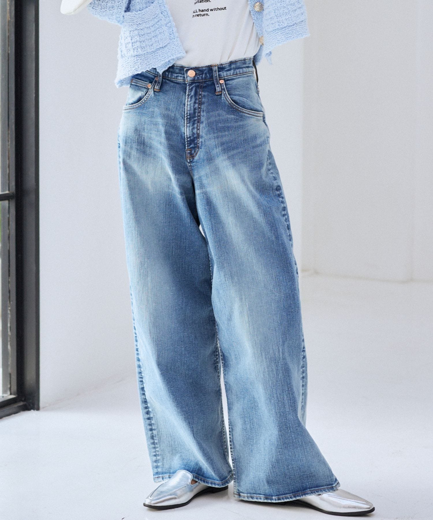 BARNYARDSTORM｜SURT / ルーズシルエットデニム【WEB限定サイズL