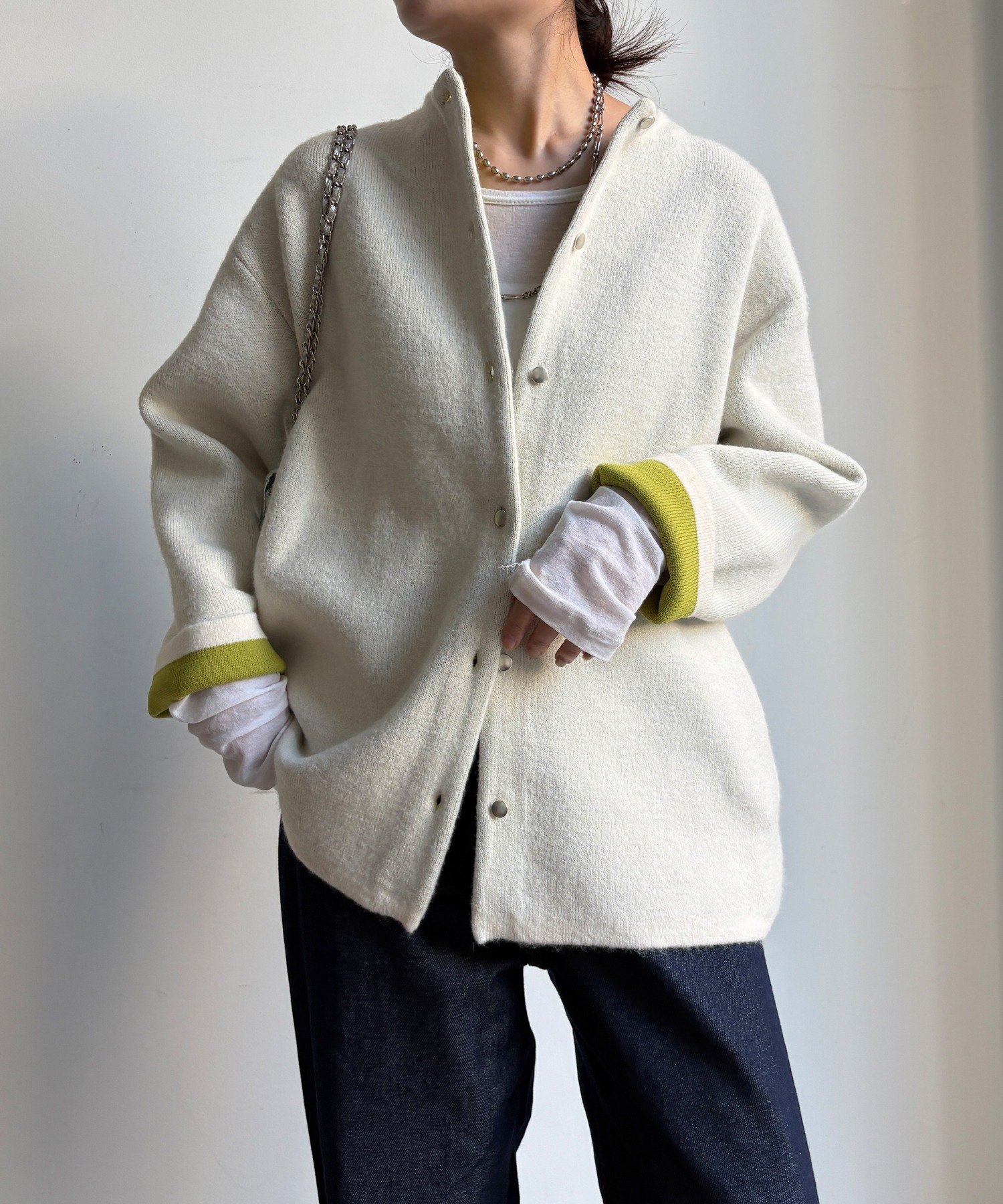 DOUDOU｜【完売カラー再追加!/WEB限定】ダブルフェイスニットショート