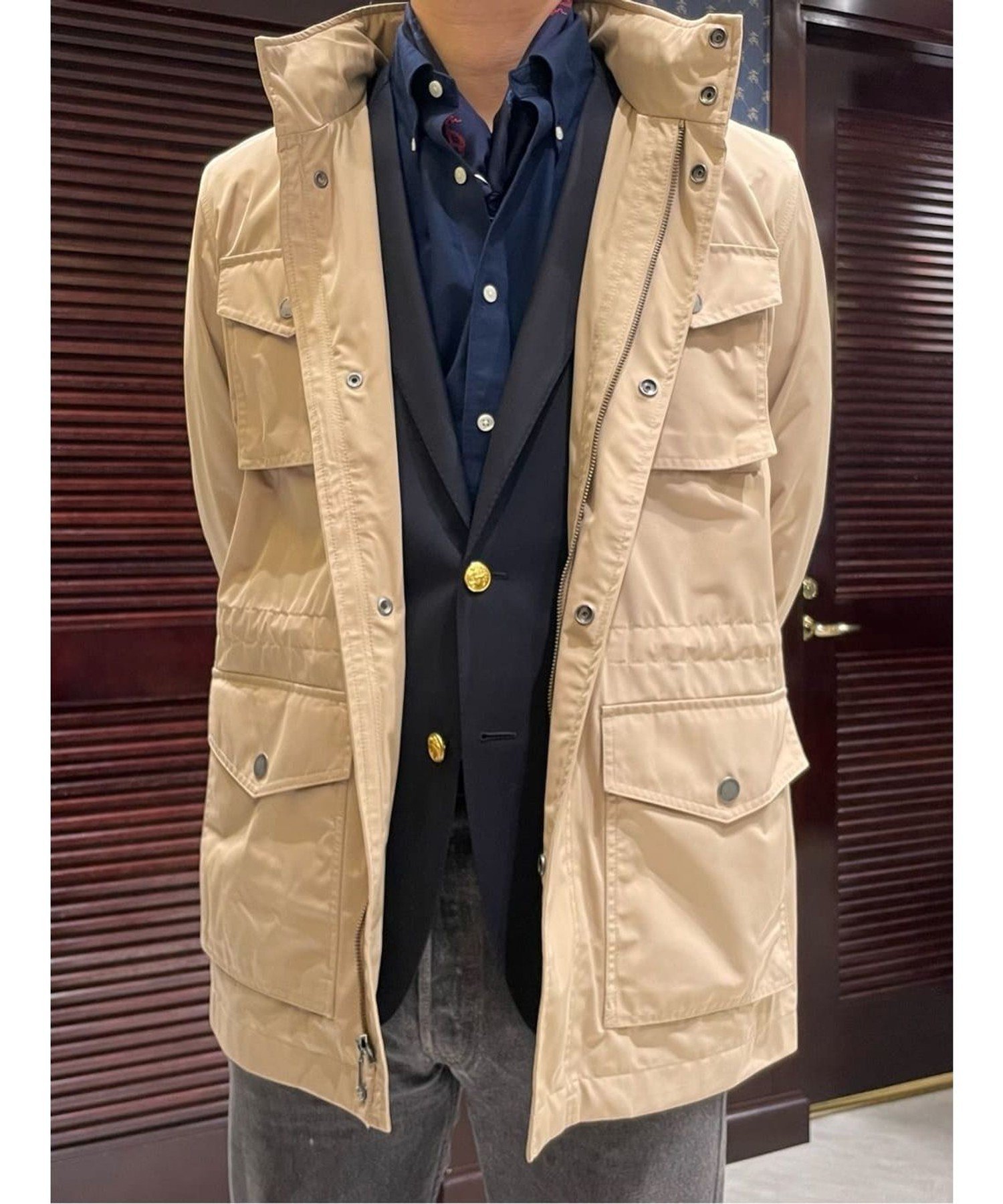 Brooks Brothers｜ポリエステル フィールドジャケット | Rakuten