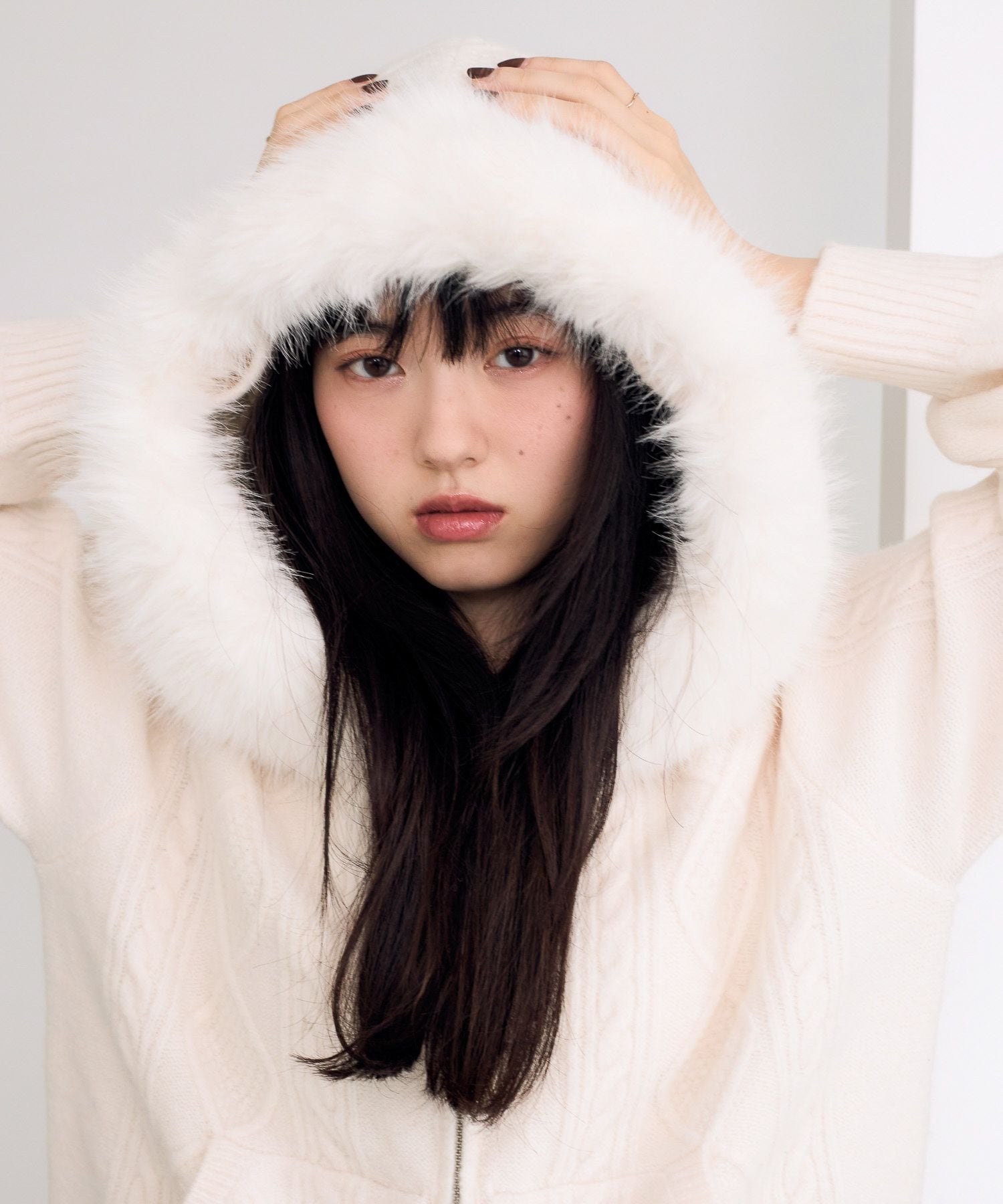 Heather｜ファーフードニット | Rakuten Fashion(楽天ファッション／旧