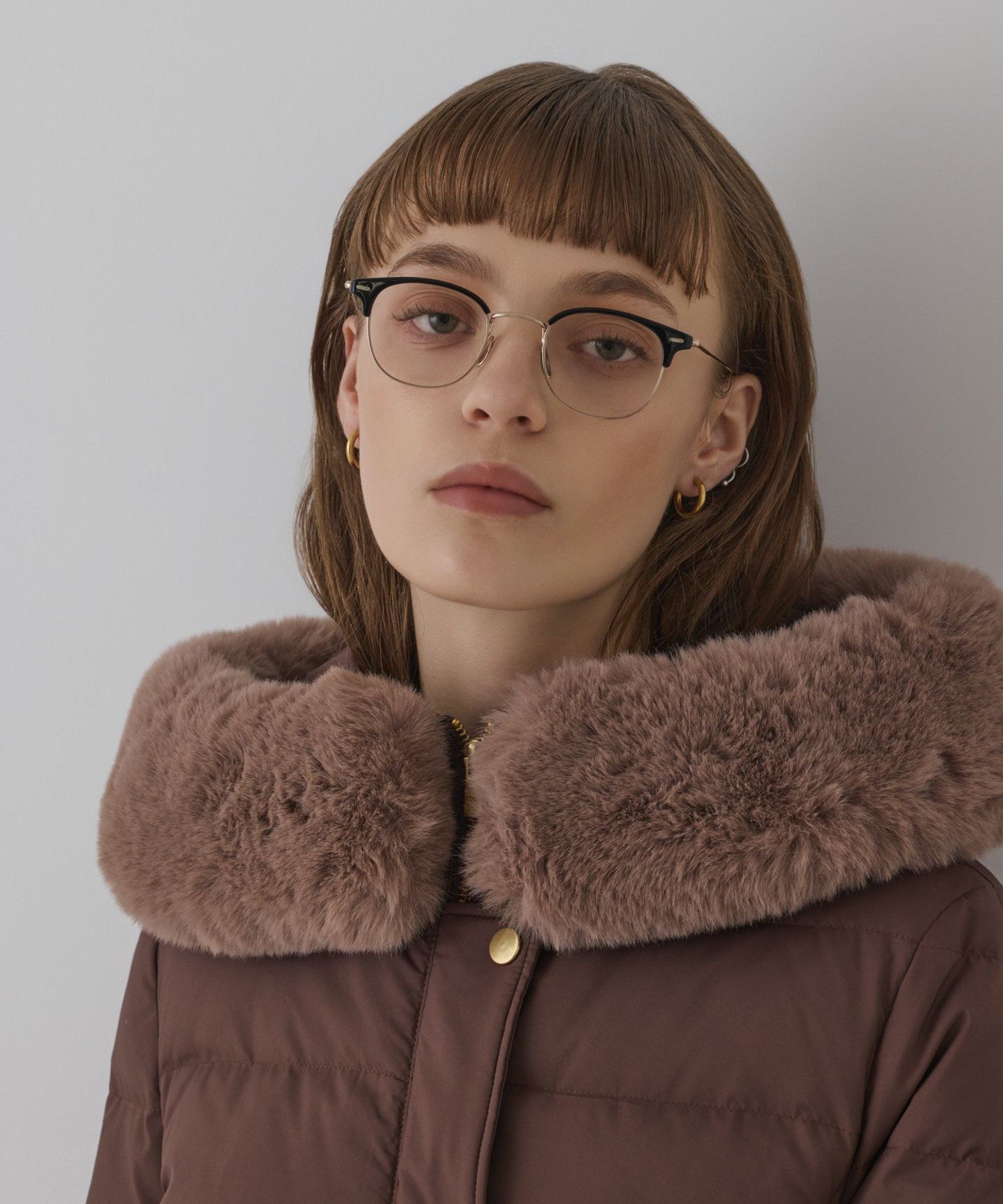 GRACE CONTINENTAL｜エコファーショートダウンジャケット | Rakuten