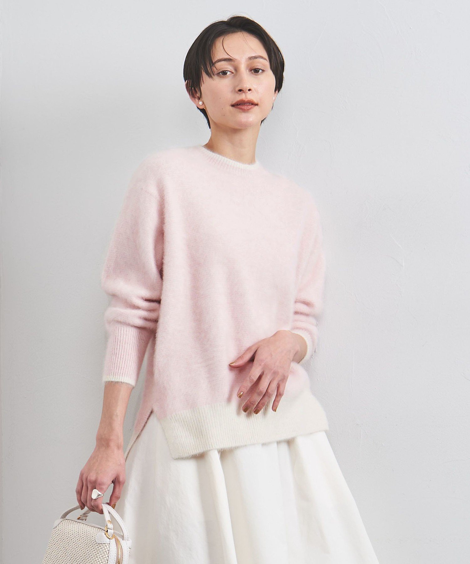 UNITED ARROWS LTD. OUTLET｜フォックス カシミヤ クルーネック ニット