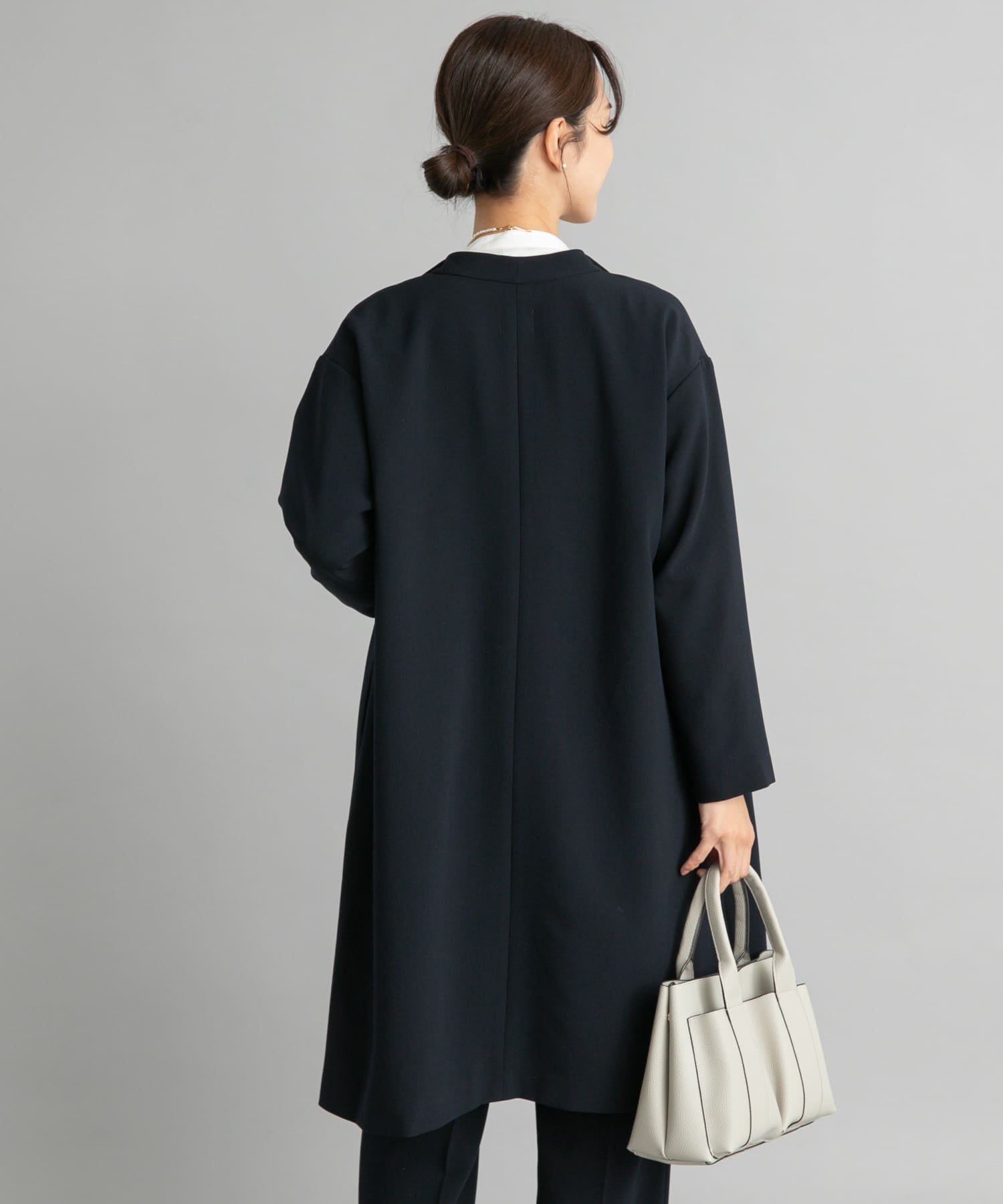 URBAN RESEARCH DOORS｜ダブルクロスガウンコート | Rakuten Fashion