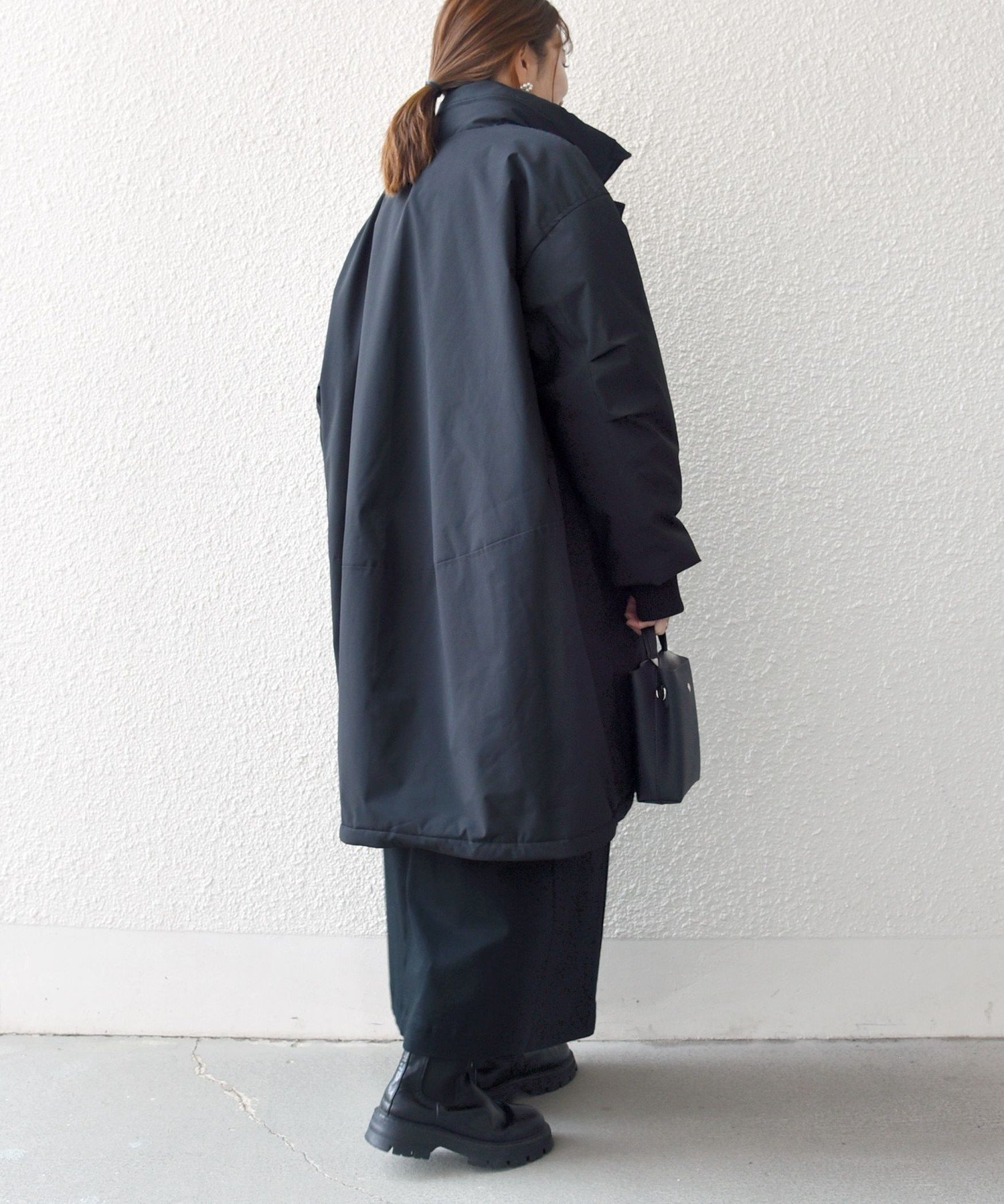 SHIPS any:<多機能>中綿 2WAY スタンドカラー モンスター コート セール】SHIPS any:〈多機能〉中綿 2WAY スタンドカラー モンスター