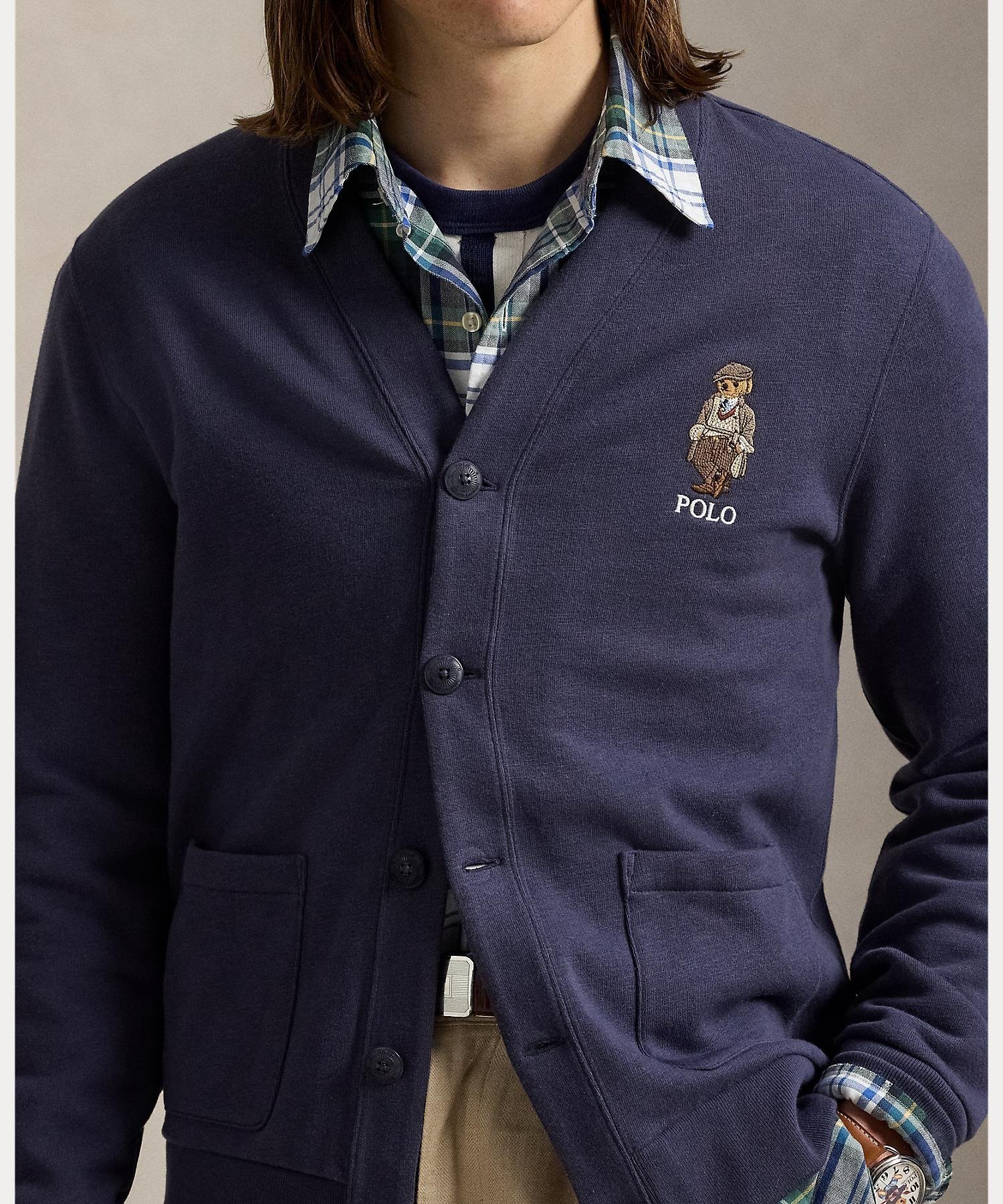 RALPH LAUREN｜Polo ベア フリース カーディガン | Rakuten Fashion