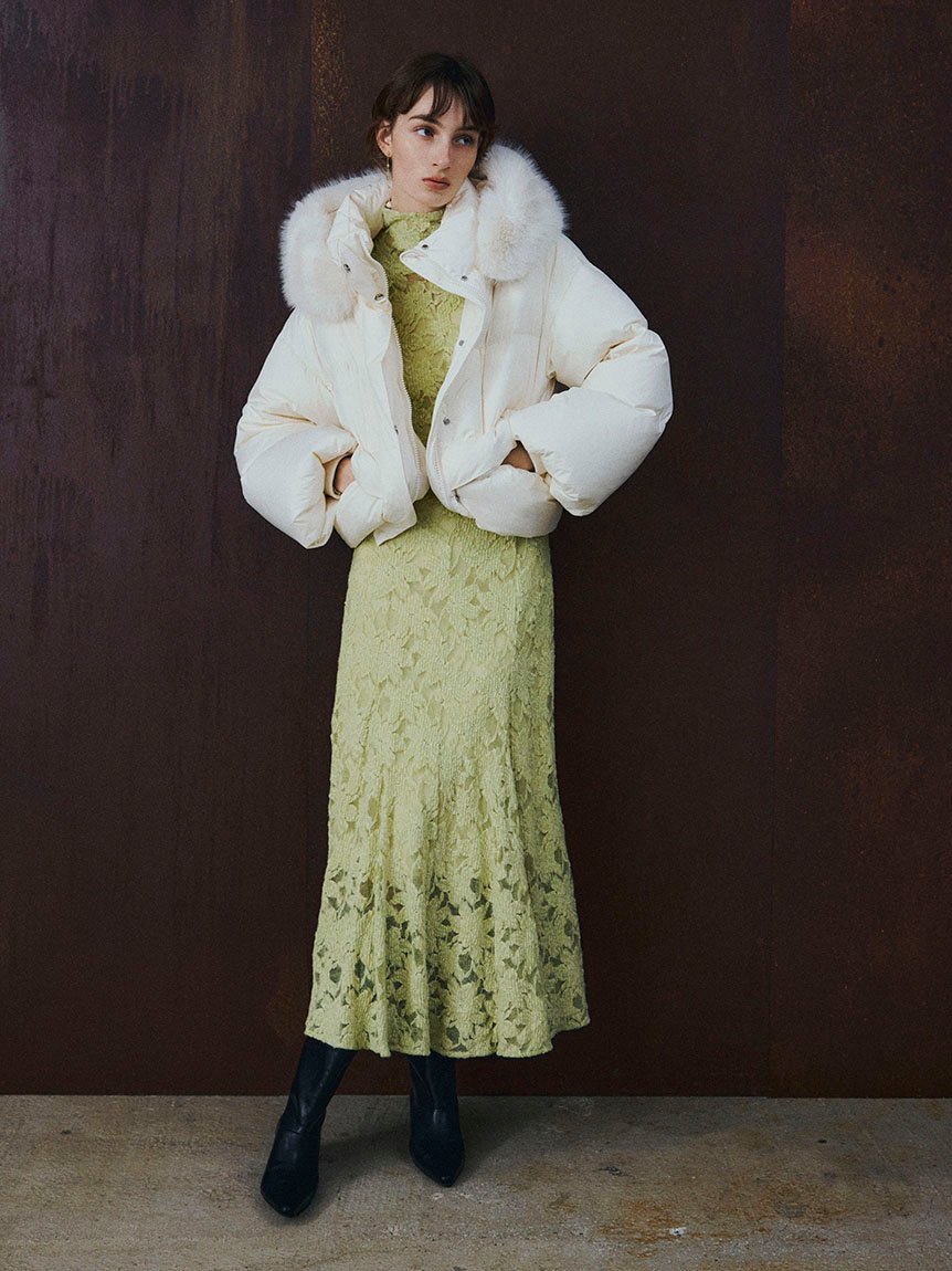 FRAY I.D｜フードファーショートダウンコート | Rakuten Fashion(楽天