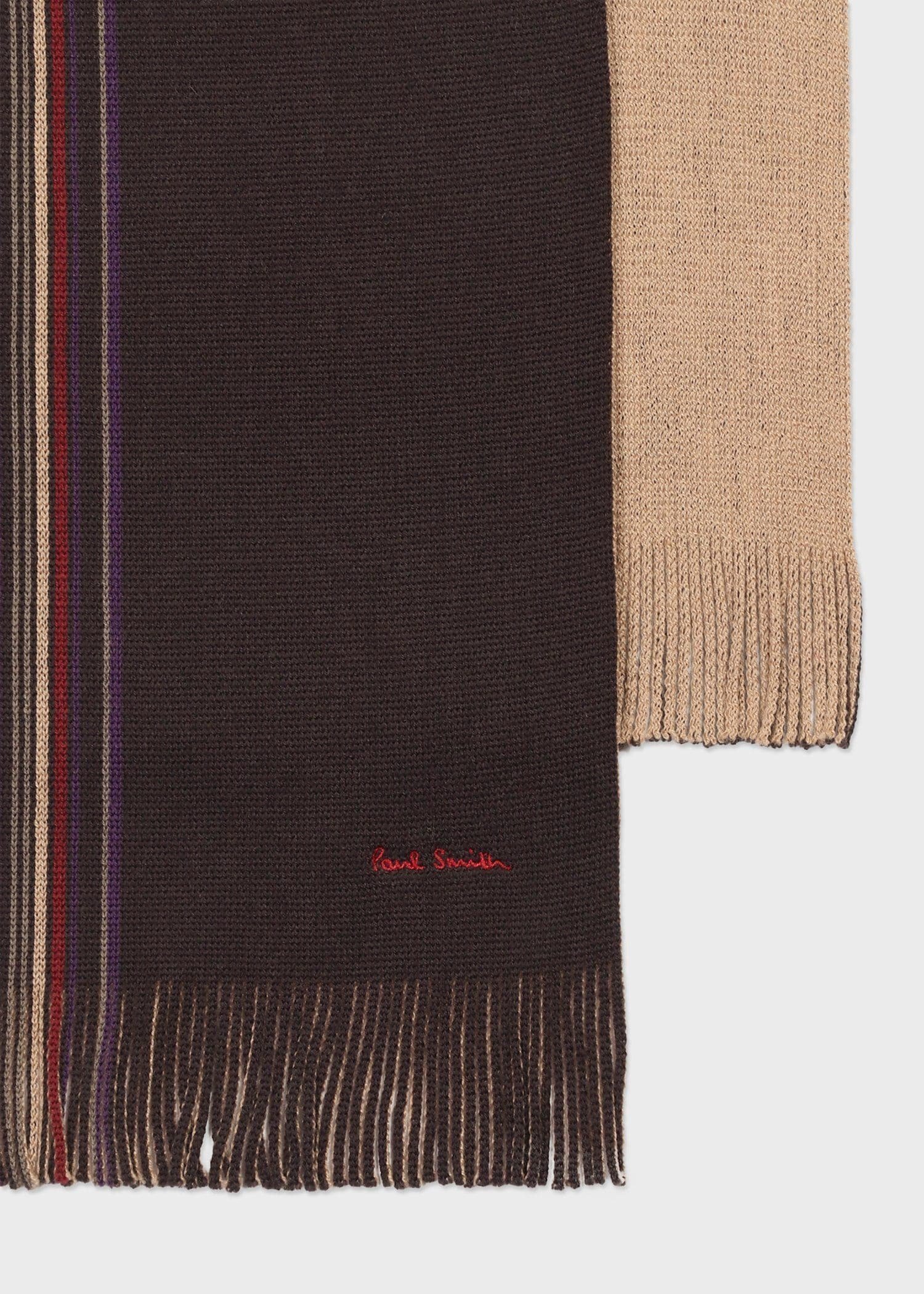 Paul Smith｜ハーフストライプ ラッセル マフラー | Rakuten Fashion