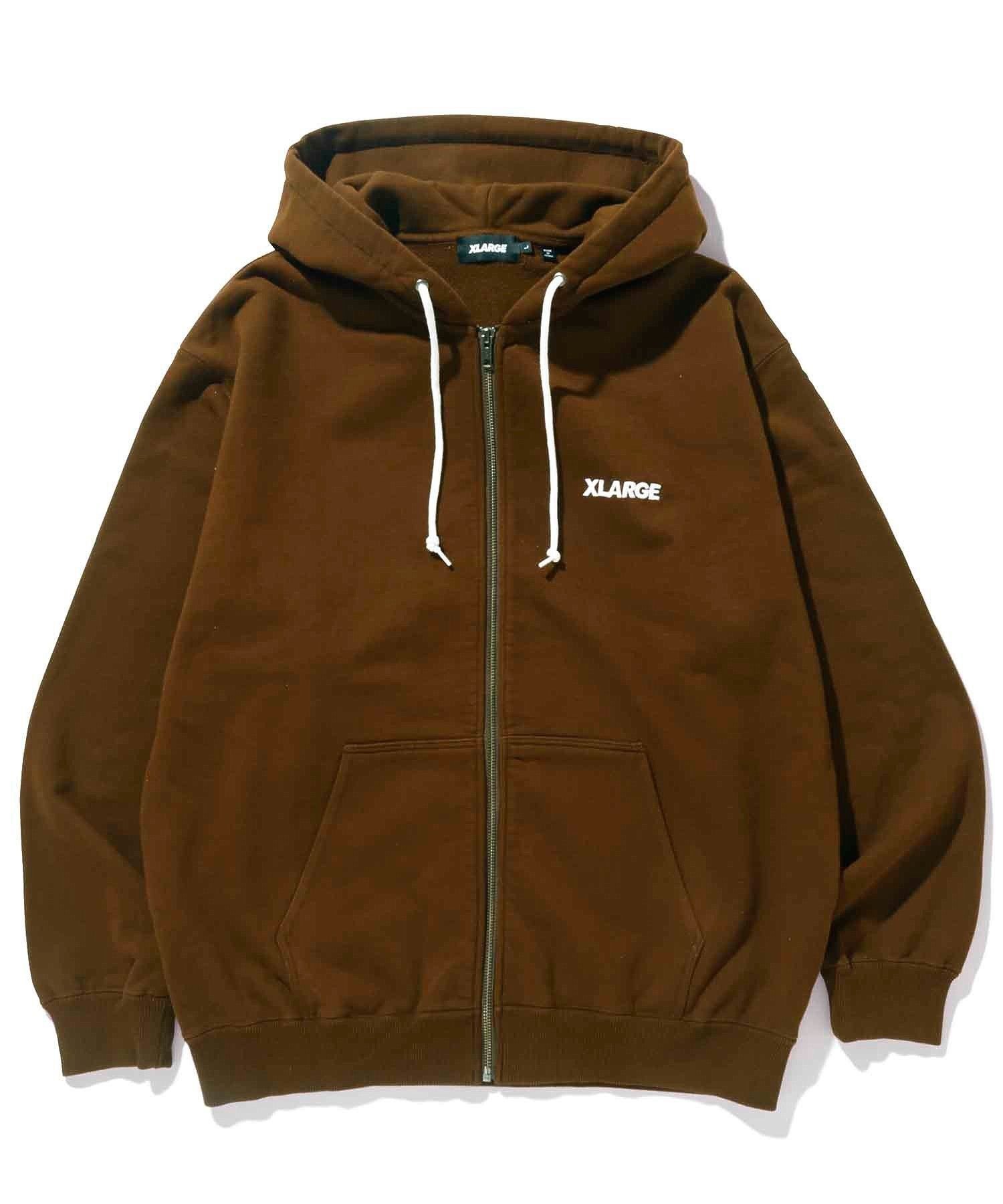 XLARGE｜STANDARD LOGO ZIP HOODED SWEATSHIRT | Rakuten Fashion(楽天