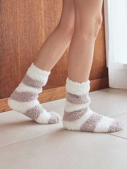 gelato pique｜ジェラート2ボーダーソックス | Rakuten Fashion(楽天