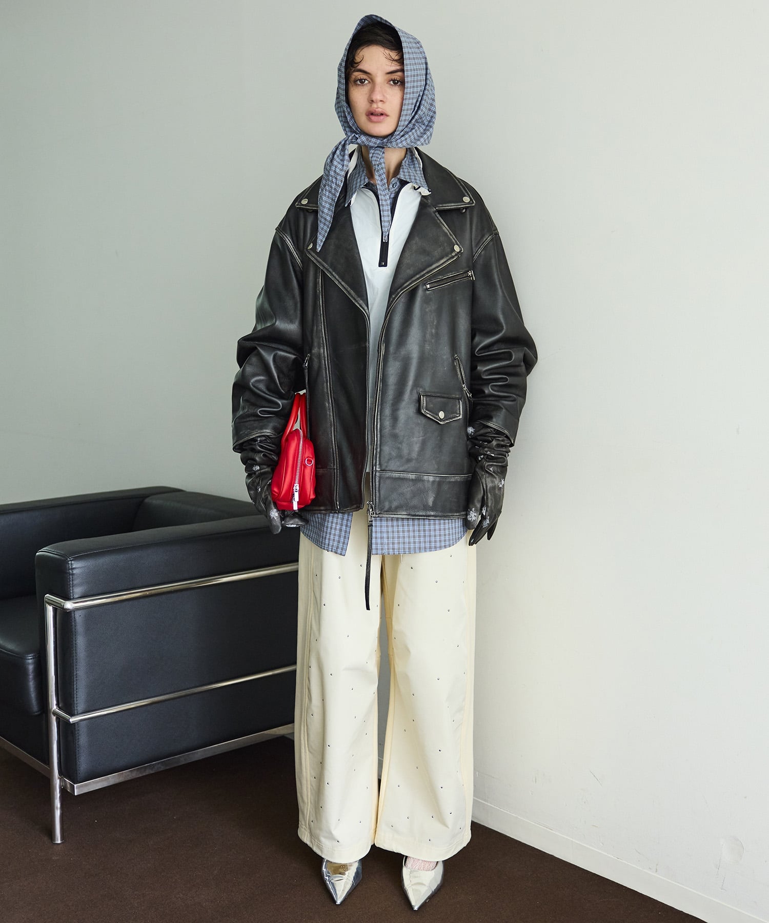 MAISON SPECIAL｜Leather Riders Jacket | Rakuten Fashion(楽天