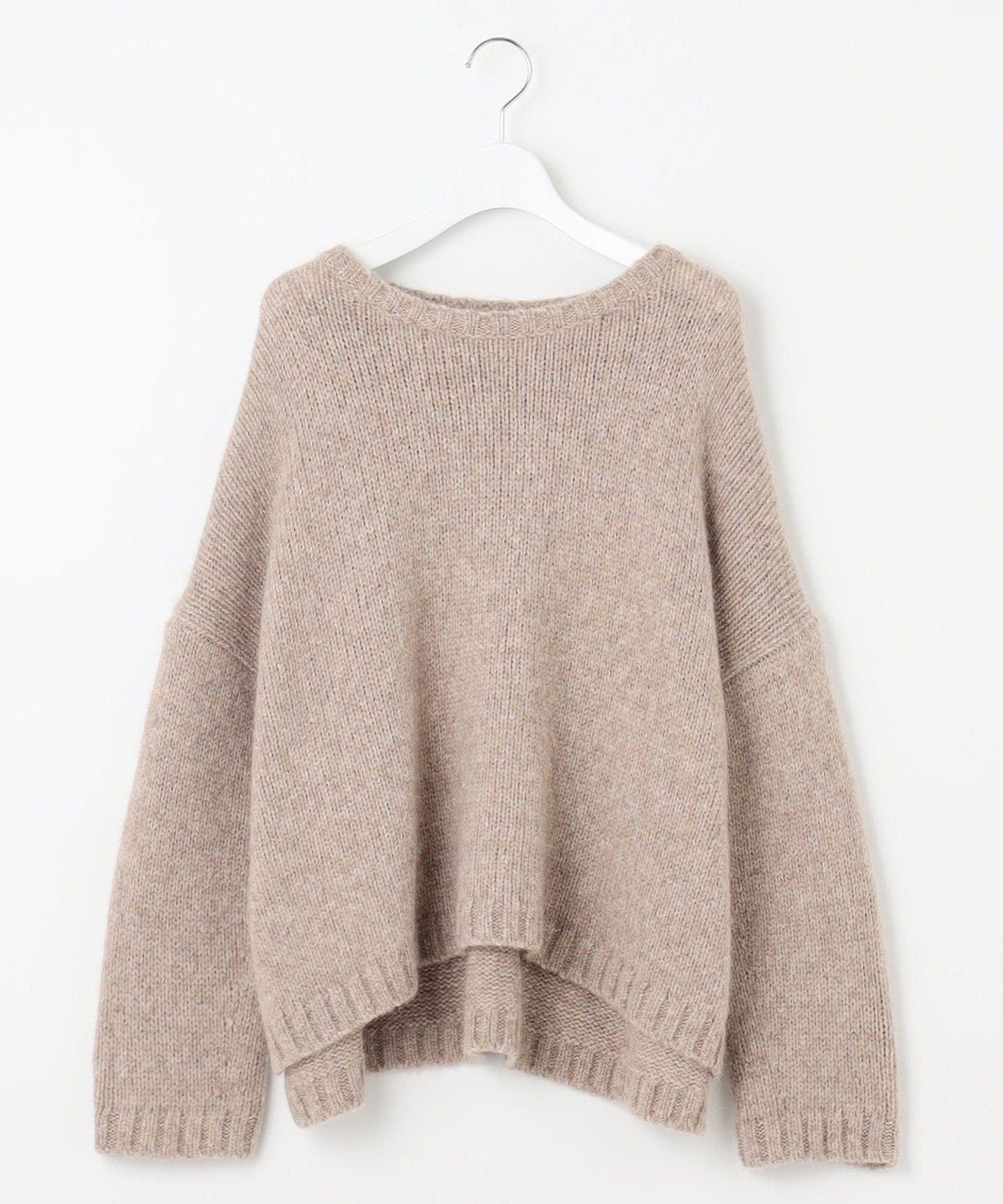 23区｜【滝沢眞規子さん着用】ベビーアルパカ クロップド ニット