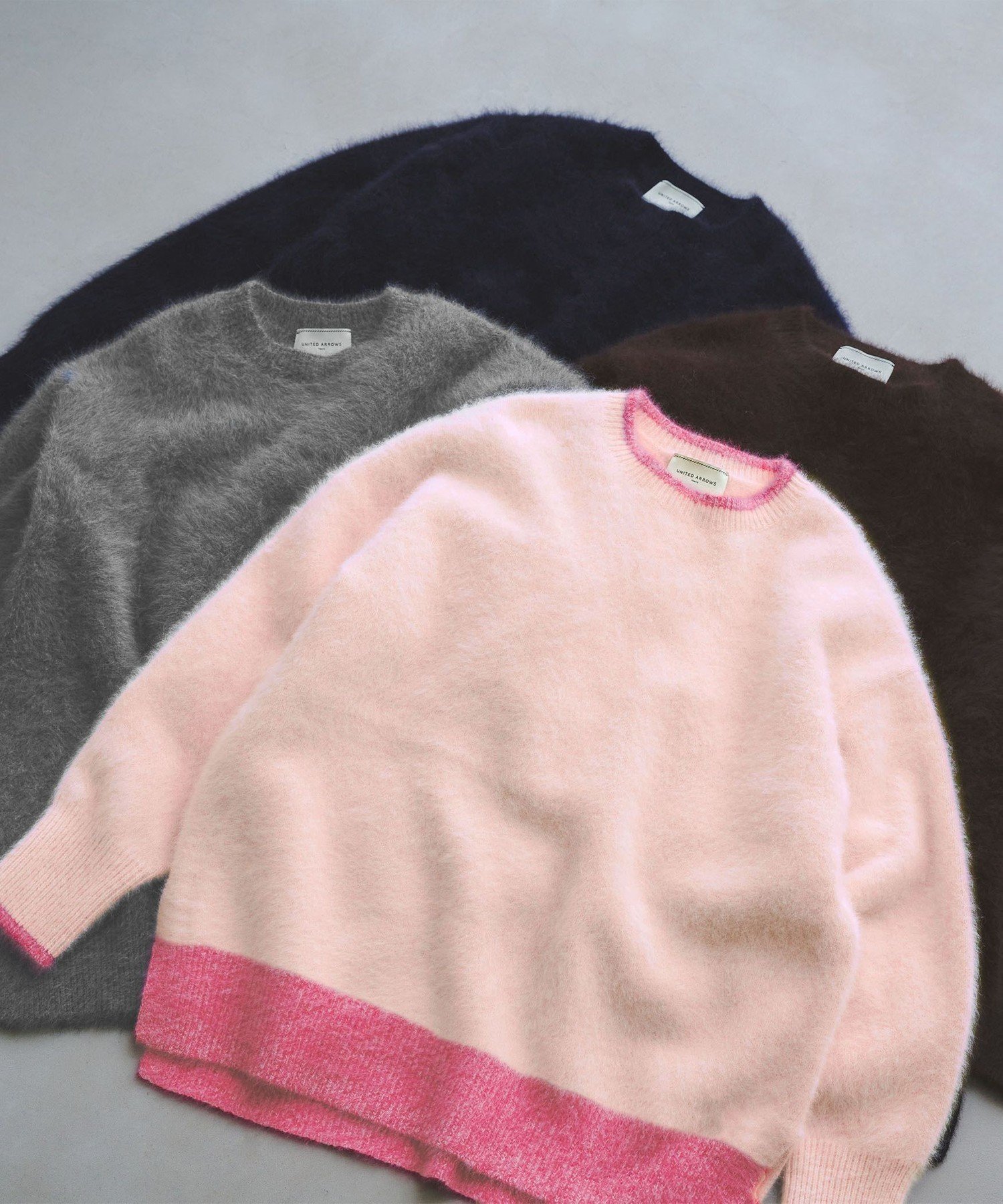 UNITED ARROWS｜フォックスカシミヤ クルーネック ニット | Rakuten