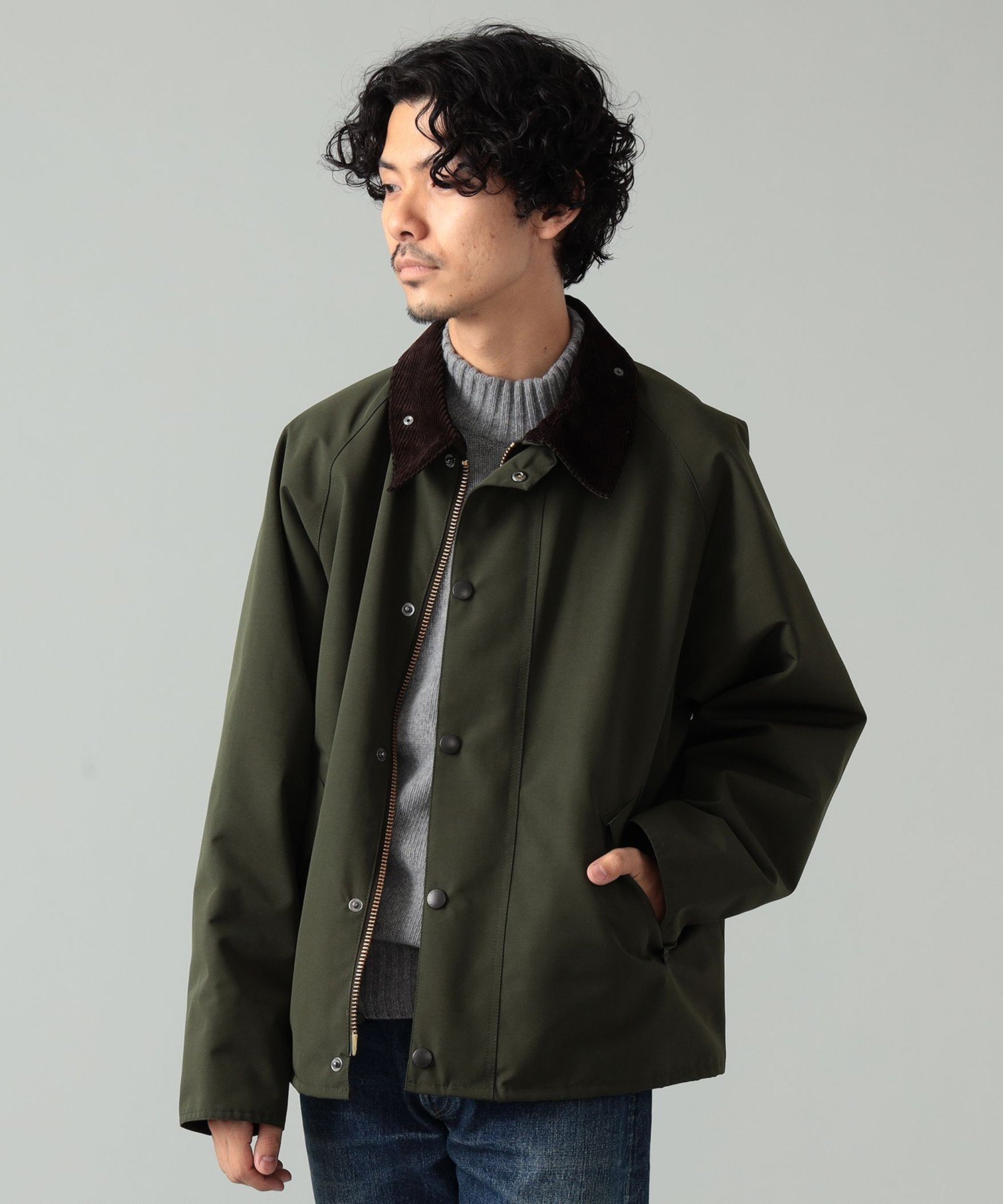 BEAMS MEN｜Barbour / TRANSPORT 2レイヤー ジャケット | Rakuten