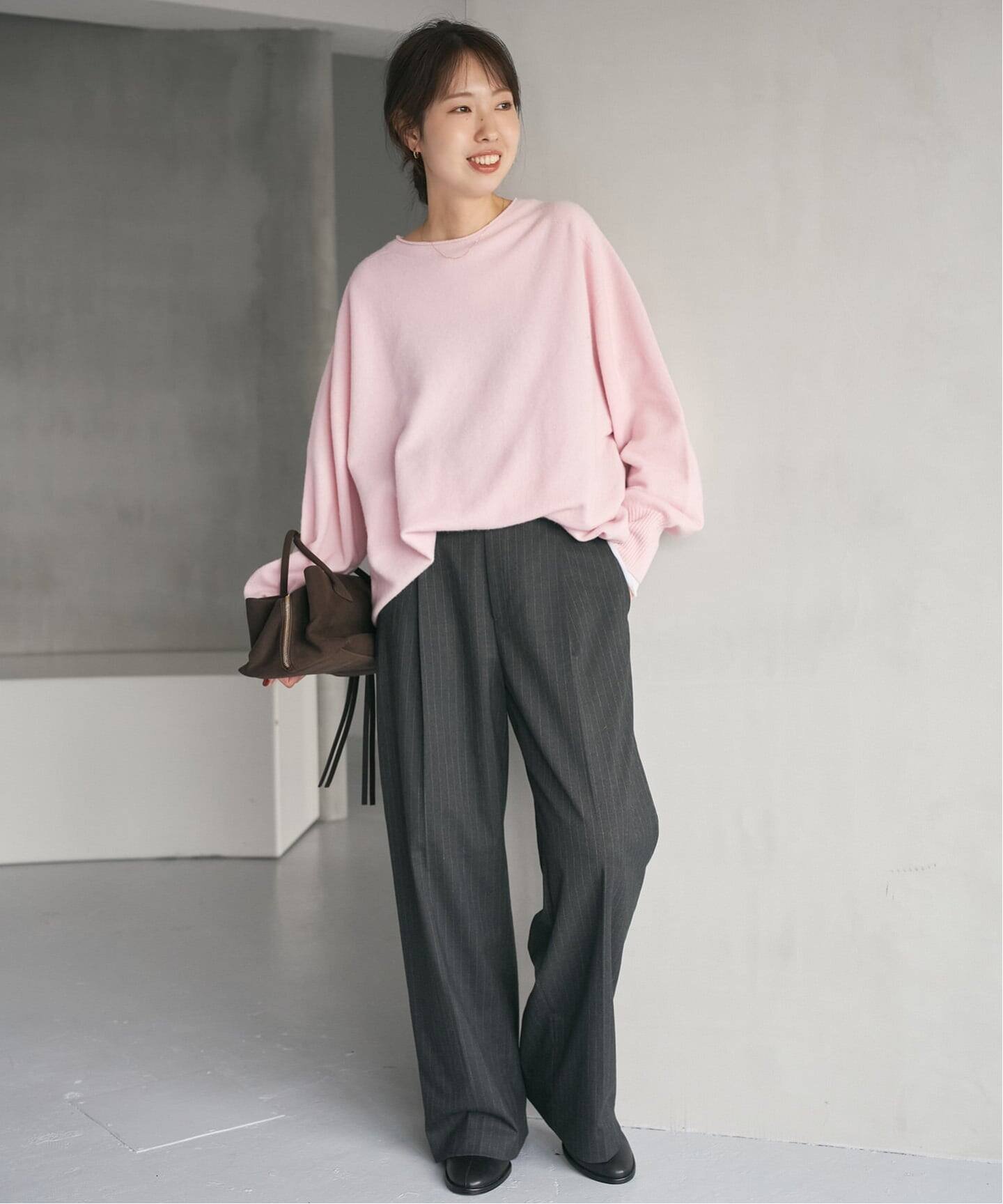 Spick & Span｜《追加》CHESSルーズボートネックプルオーバー