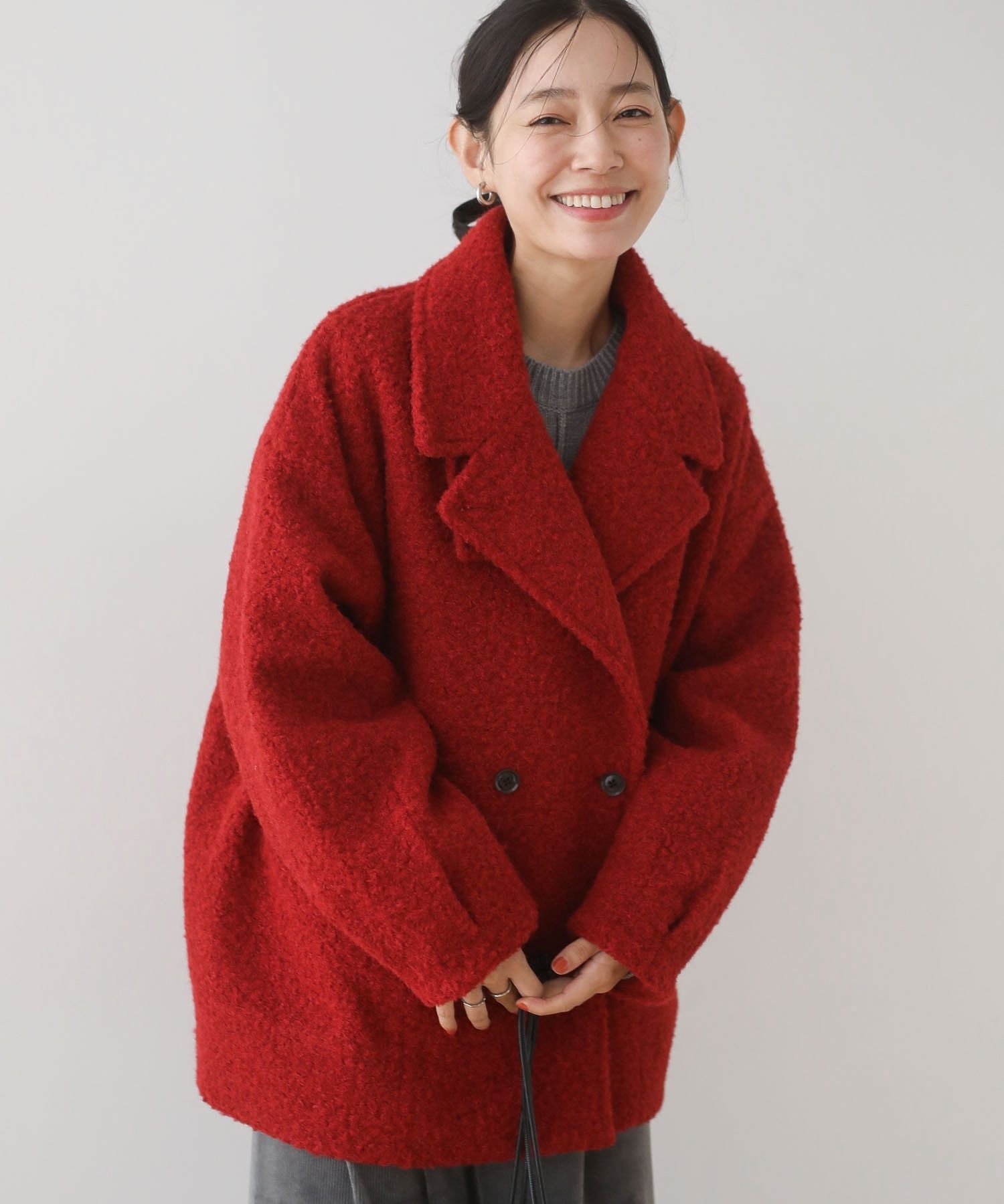 Green Parks｜ブークレPコート | Rakuten Fashion(楽天ファッション