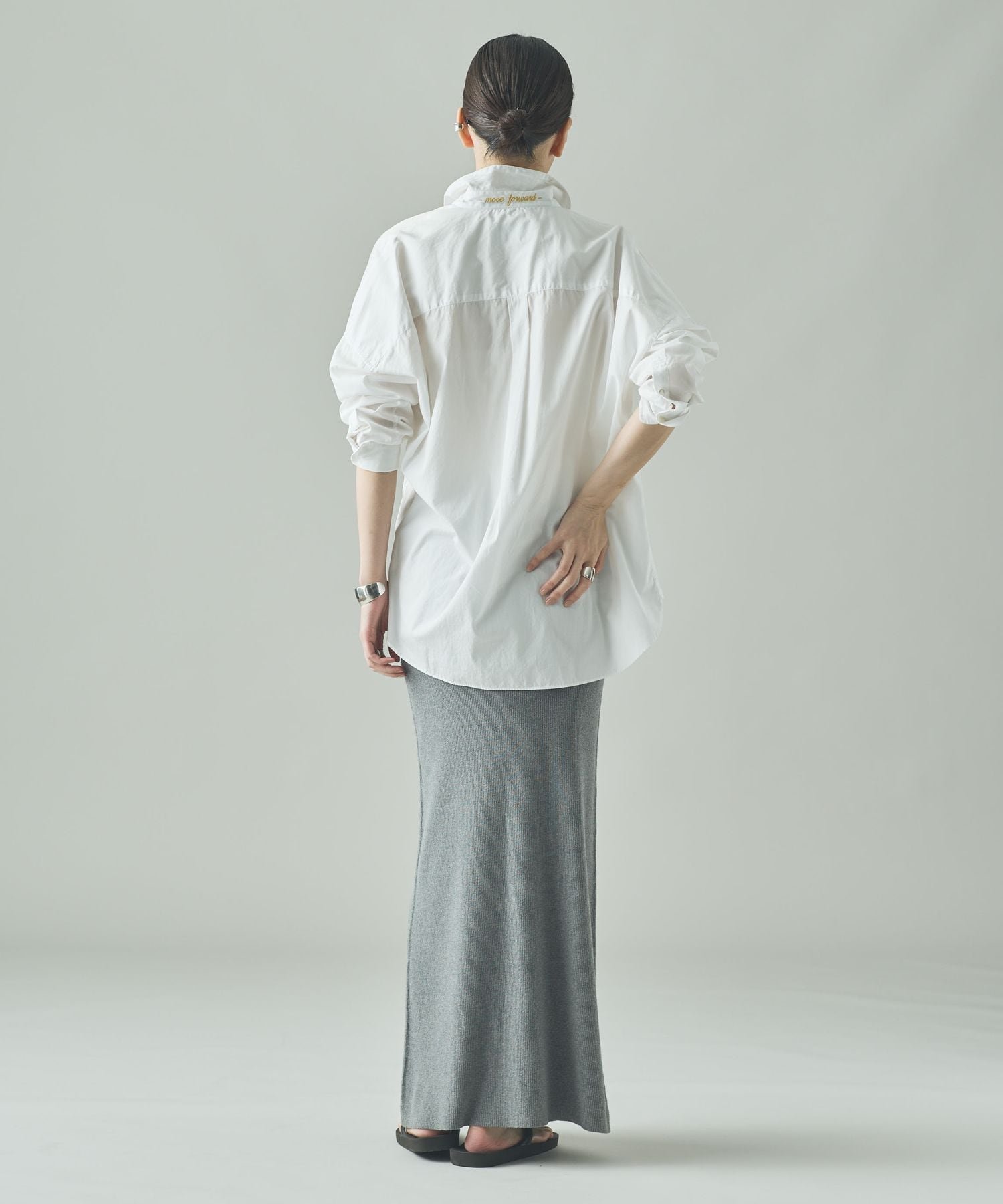 Curensology｜コットンリブタイトスカート | Rakuten Fashion(楽天