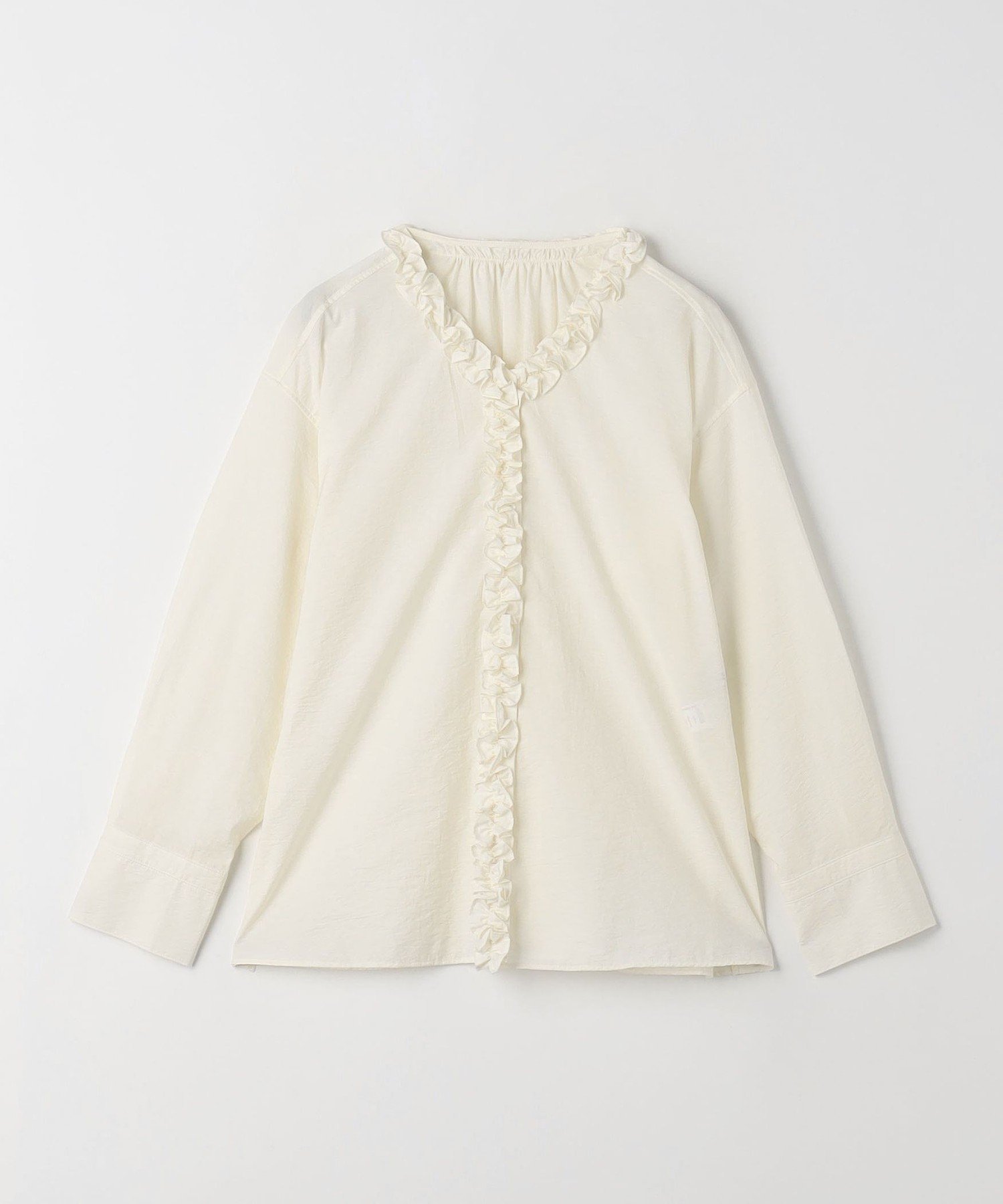 UNITED ARROWS LTD. OUTLET｜タックフリル Vネック ブラウス | Rakuten