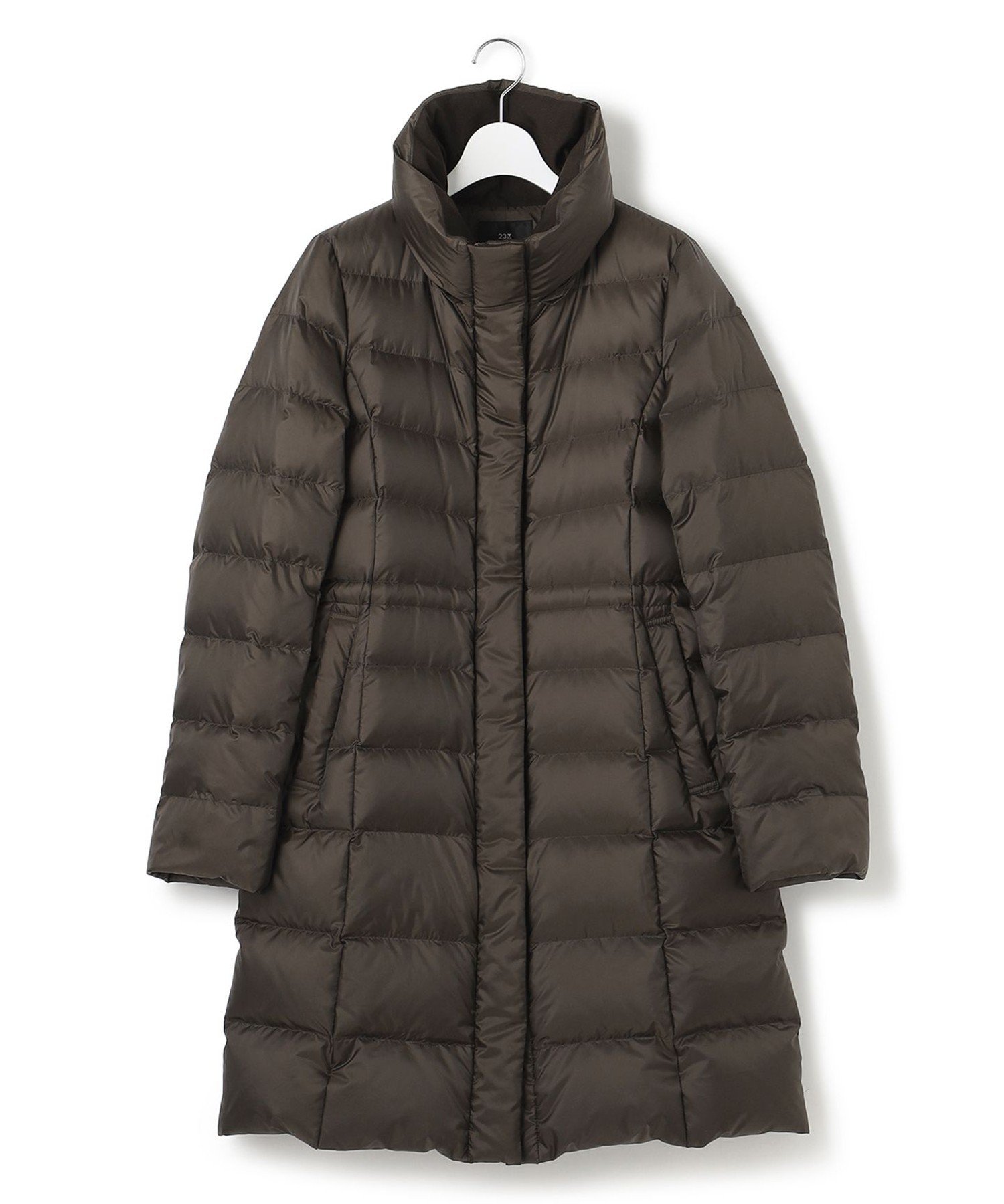 23区｜【洗える】シレータフタ ロング ダウンコート | Rakuten Fashion