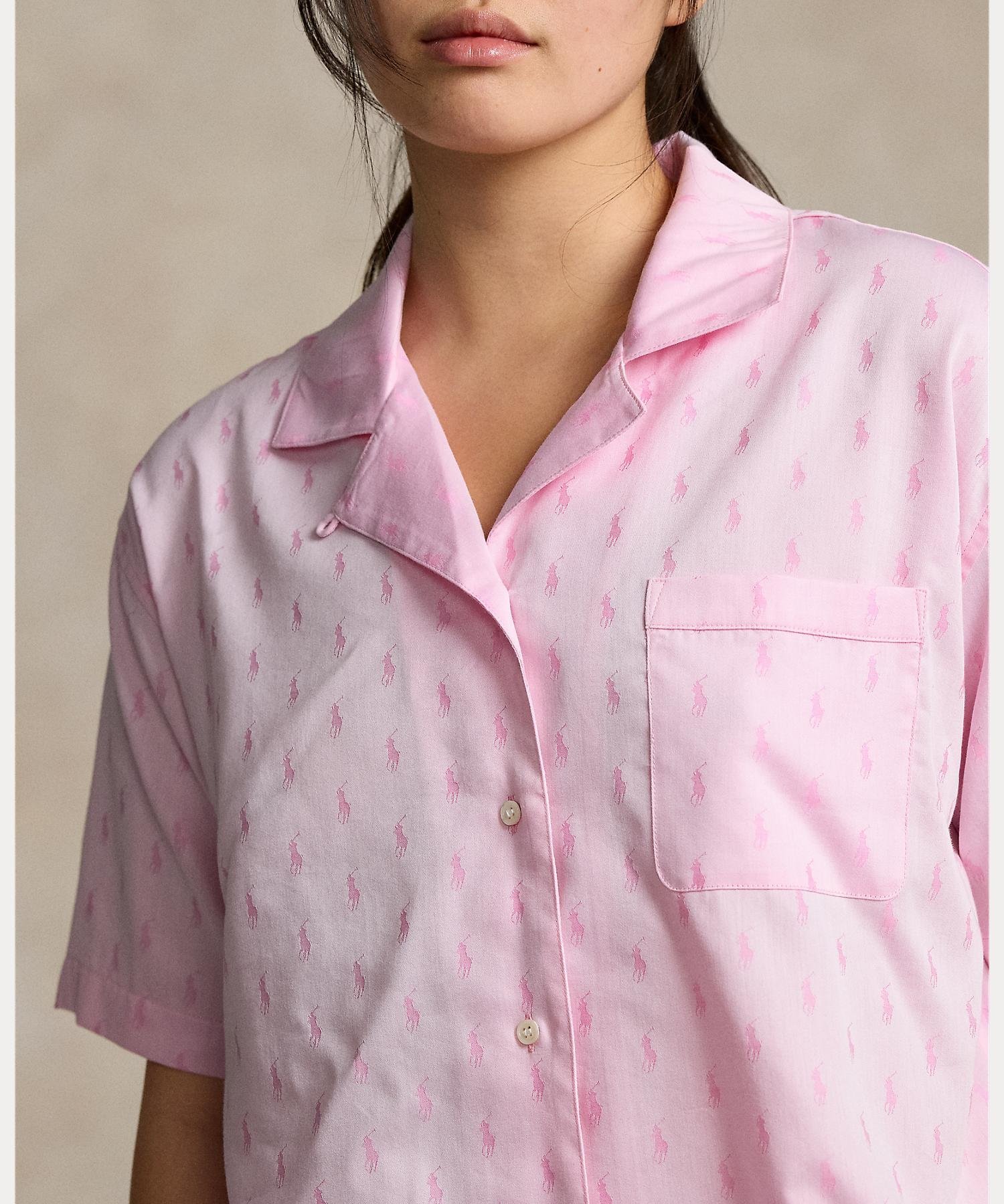 RALPH LAUREN｜オールオーバー ポニー ショートスリーブ パジャマ