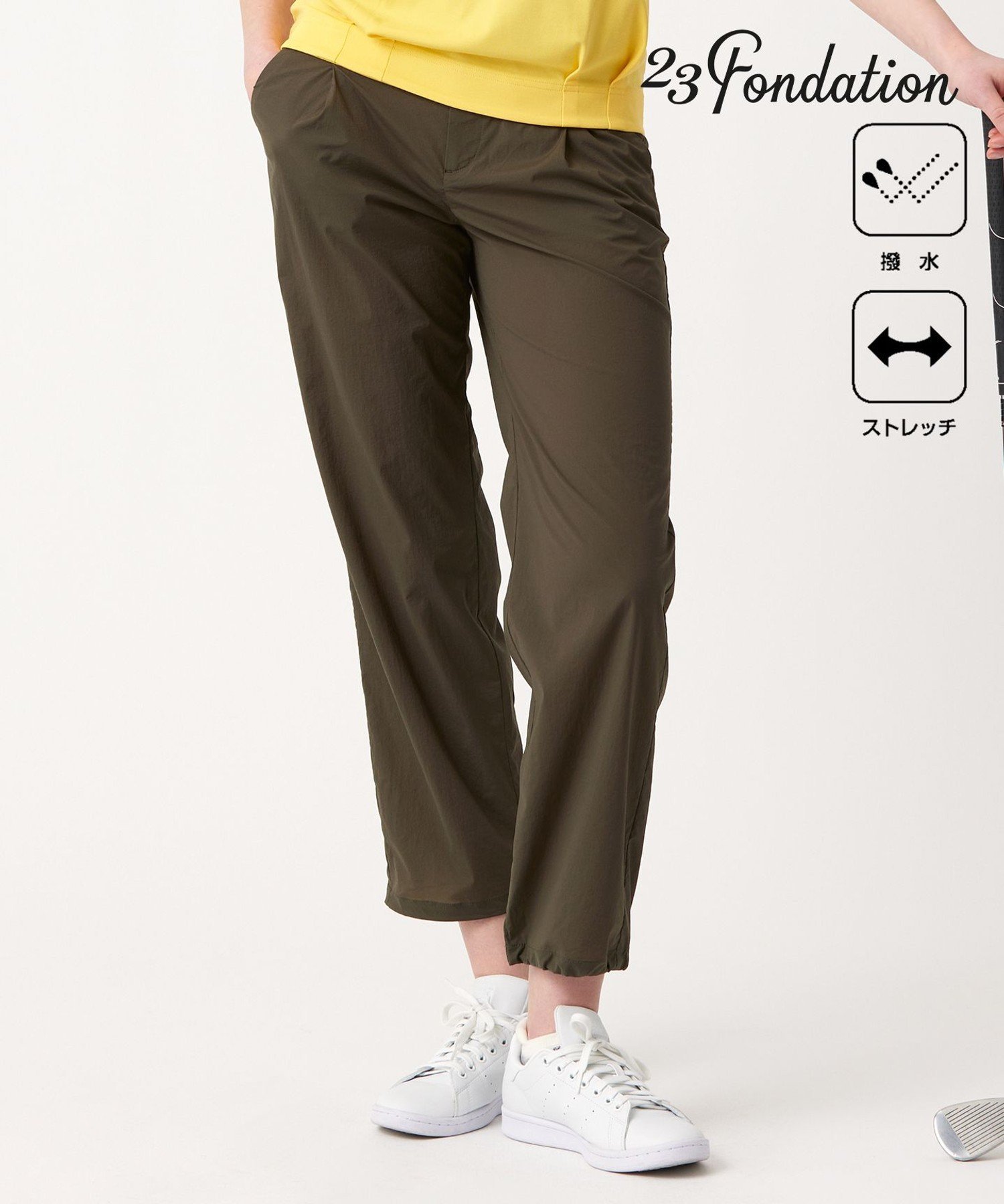 23区GOLF｜【23Fondation/WOMEN】【ストレッチ/撥水】パラシュート