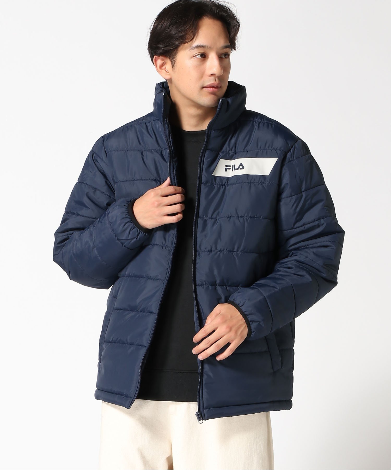 FILA VL2375 ネイビー Mサイズ ジャケット FILA VL2375 ネイビー M