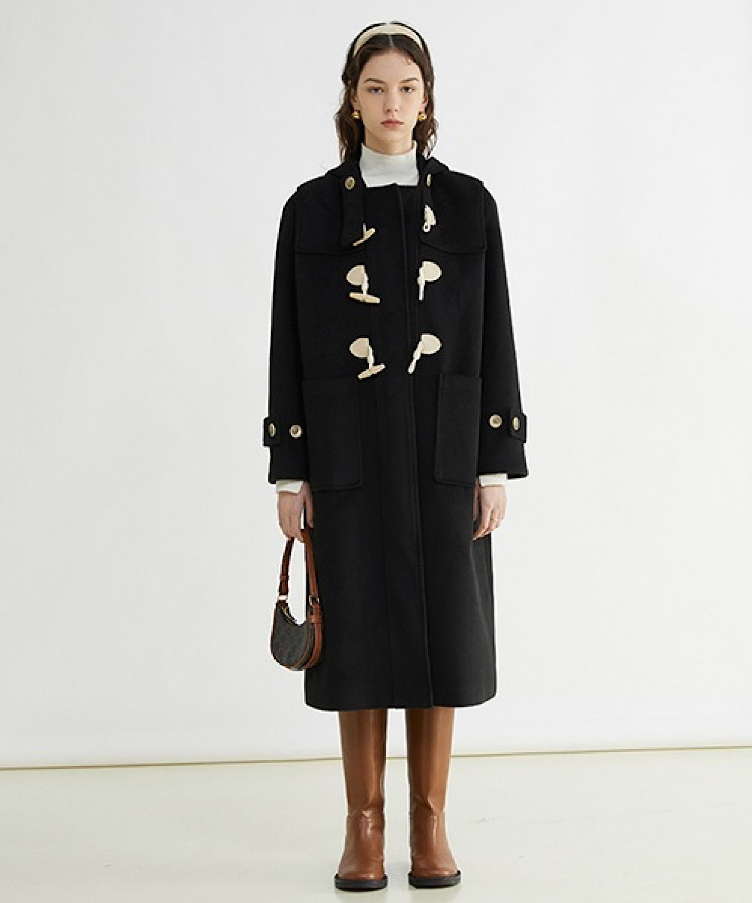 chuclla｜フード ダッフルロングコート FC19W140 Fano Studios